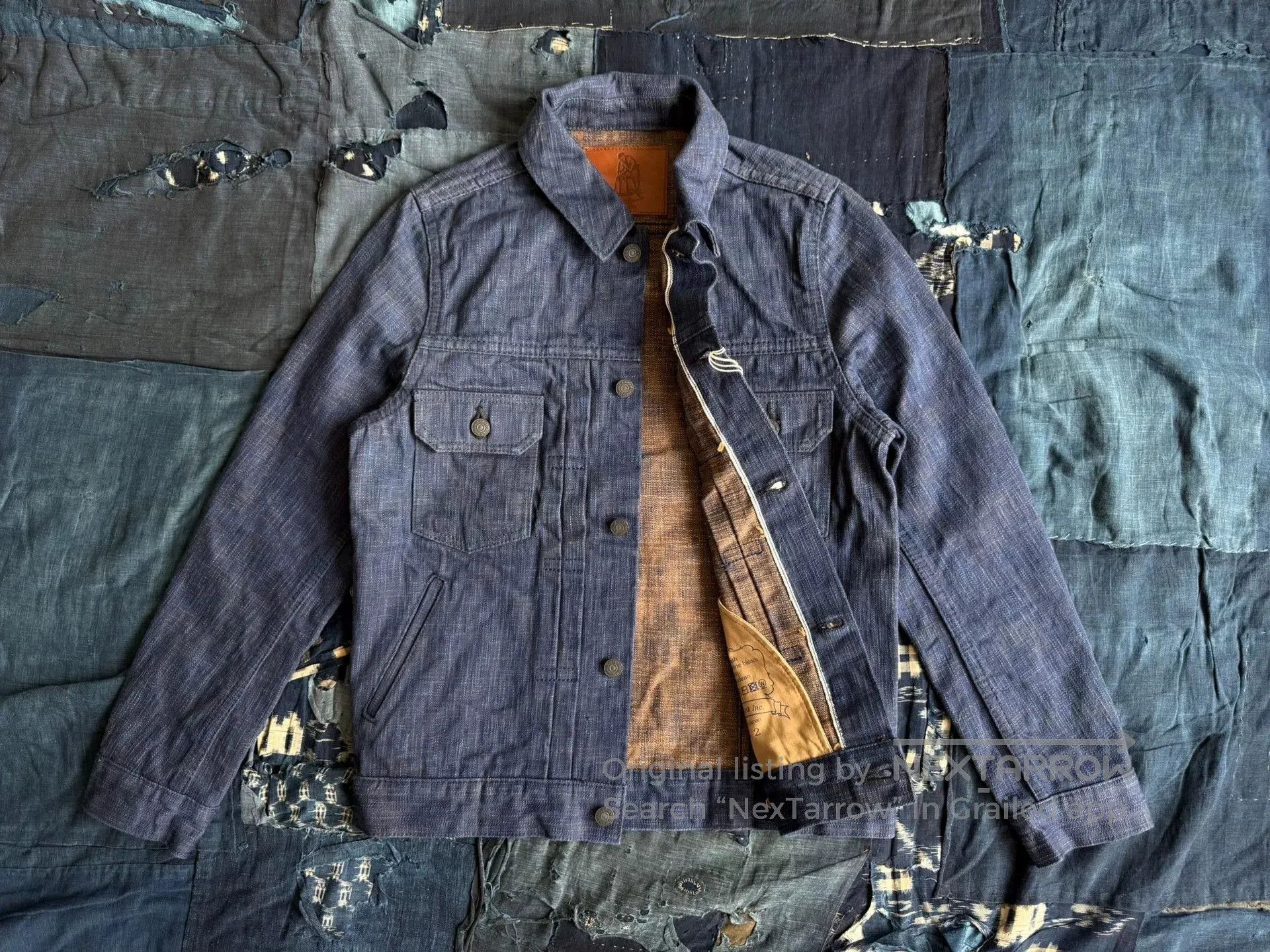 Pure Blue Japan Pure Blue Japan Denim Jacket. Size US S / EU 44-46 / 1 - 2 Thumbnail
