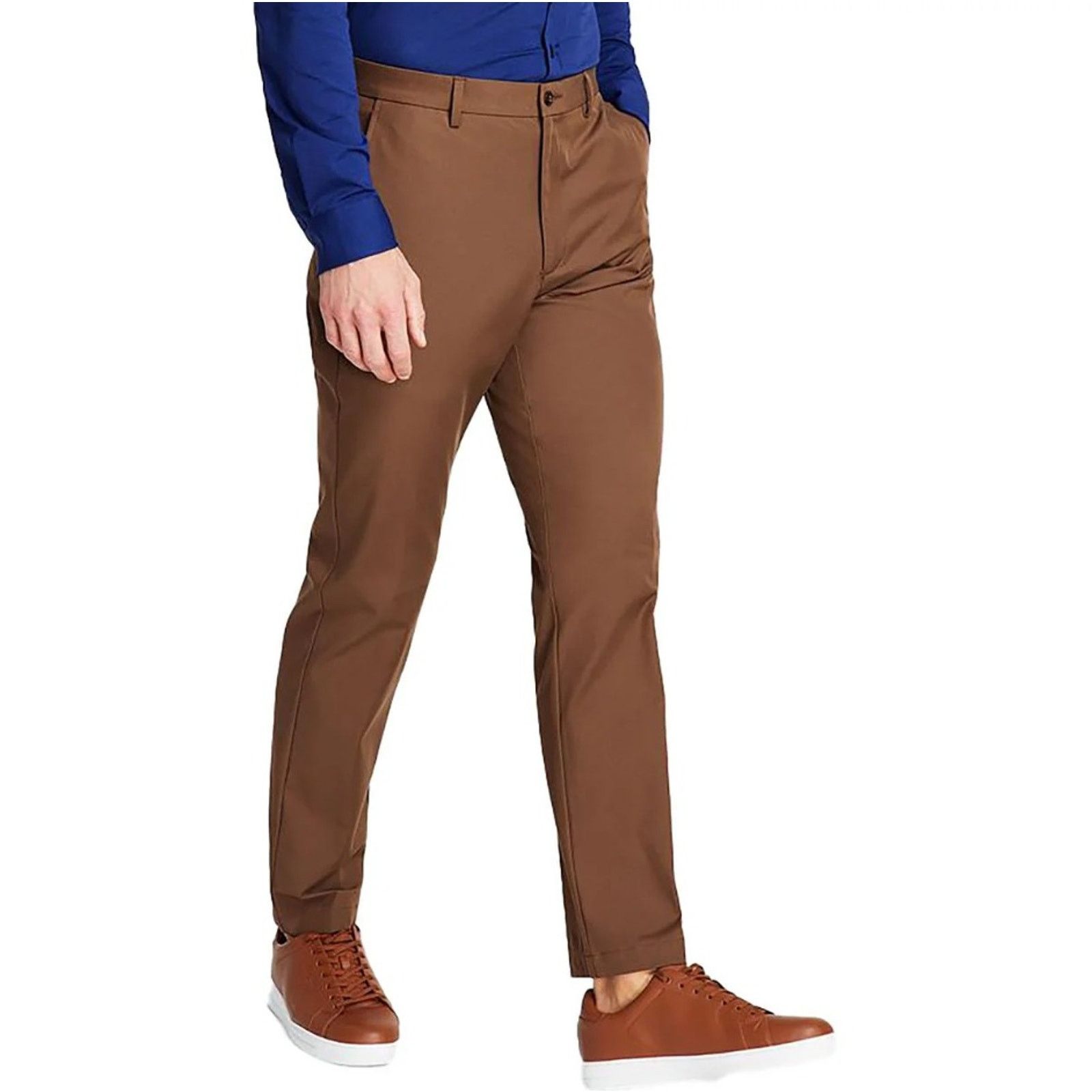 Michael Kors Michael Kors Men's Light Brown Casual Dress Pants W42 L32 Size US 42 / EU 58 - 2 Thumbnail