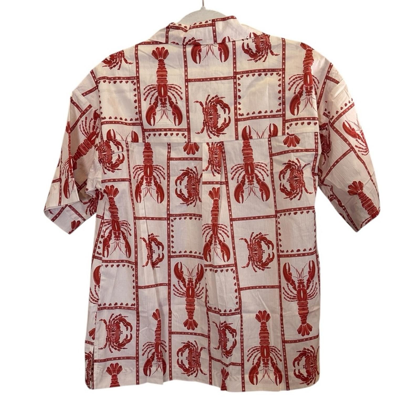 Other Mus & Bombon Lobster and Crab Summer Cotton Shirt sz M Size M / US 6-8 / IT 42-44 - 5 Thumbnail