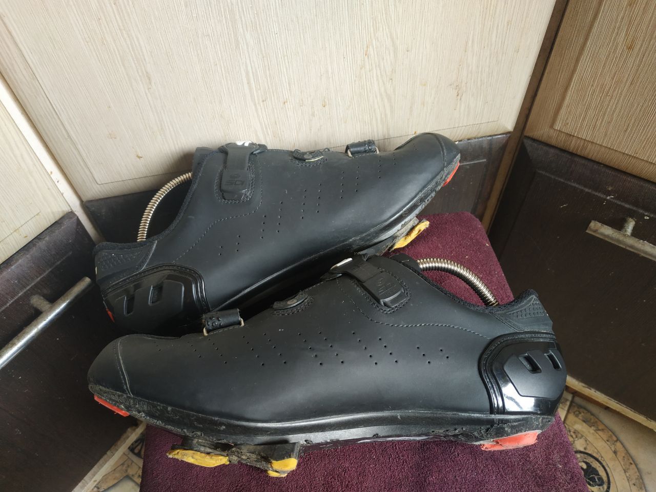 Sidi Sidi Shot Carbon Cycling Shoes Black Size 46 Fits 44/27.5cm Size US 11 / EU 44 - 3 Thumbnail