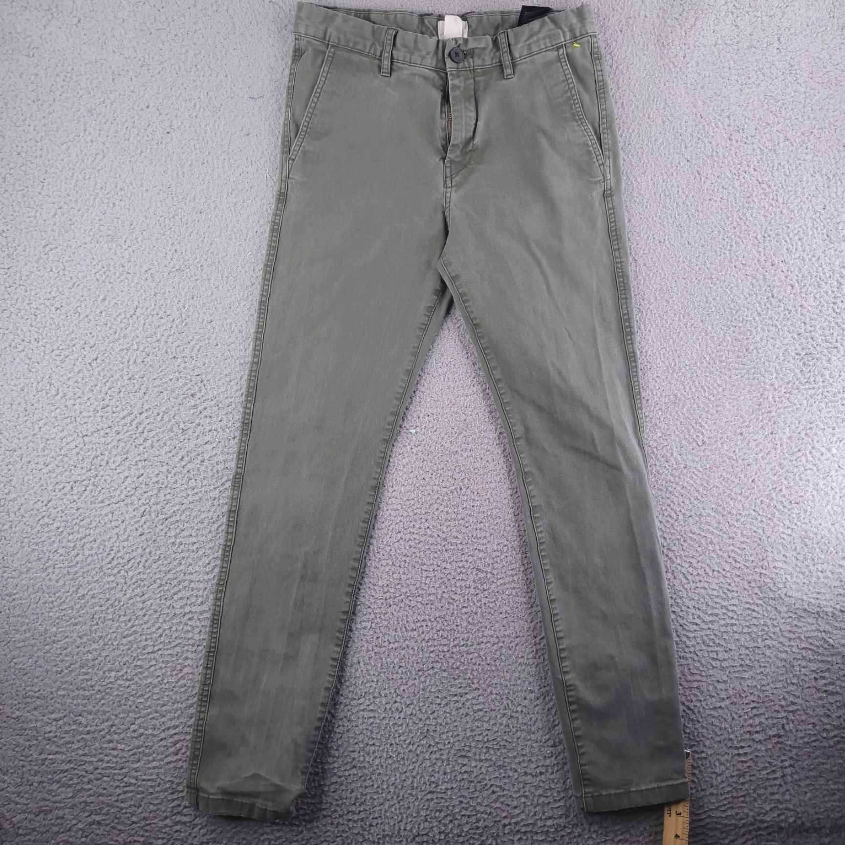 H&M H&M Jeans Mens 28x29 Green Olive Skinny Stretch Regular Waist 28 Inseam 29 Color Green Style Skinny Brand H&M Pants Jeans Mens Adult Mens Size US 28 / EU 44 - 2 Thumbnail