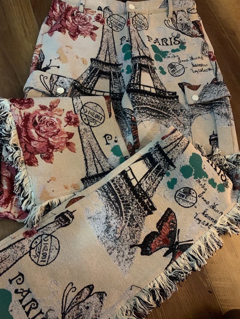 Other [LIMITED EDITION] Guapi “La Ville Lumiere Tapestry” Pants Size US 32 / EU 48 - 4 Thumbnail