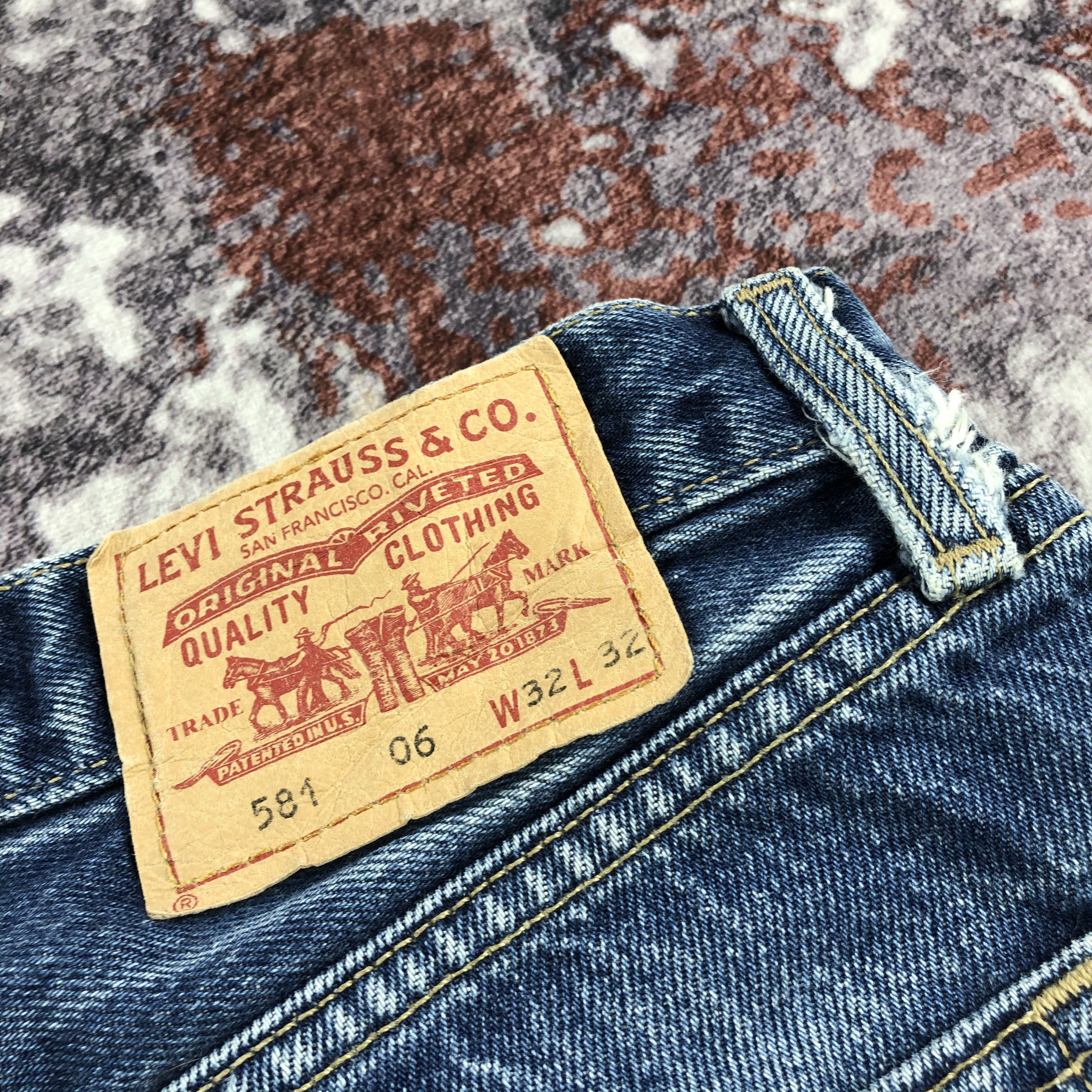 Levi's × Vintage Vintage Blue Wash Levis 581 Jeans-JM2477 Size US 32 / EU 48 - 6 Thumbnail