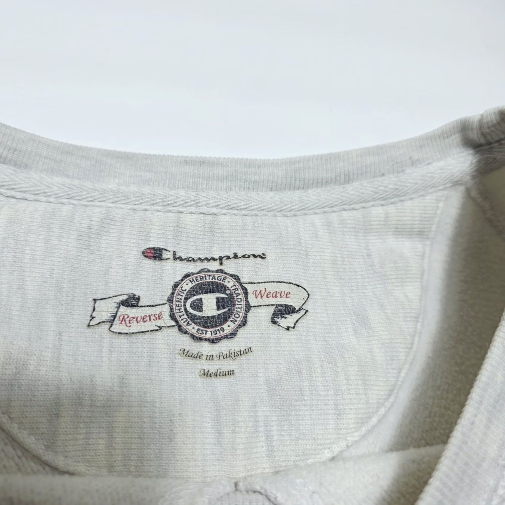 Champion VINTAGE Champion Arizona State Reverse Weave Sweatshirt Womens Medium Distressed Logo Gray Pullover Run Jog Activewear University USA 90s Mens/Womens Size M / US 6-8 / IT 42-44 - 6 Thumbnail