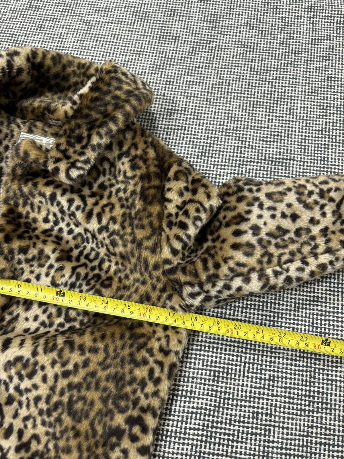 Japanese Brand Leopard print faux fur fuzzy parka jacket y2k avant garde Size M / US 6-8 / IT 42-44 - 7 Thumbnail