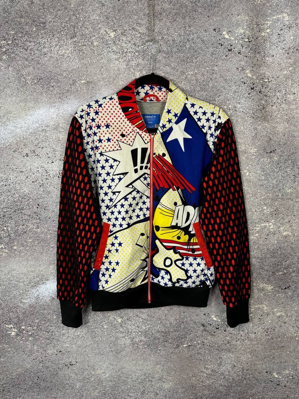 Adidas Adidas x Rita Ora Super Track Top Jacket Comic Print | Grailed