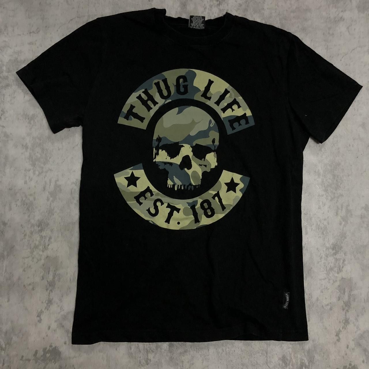 Other Thug life black T-shirt boxy Size US L / EU 52-54 / 3 - 1 Thumbnail
