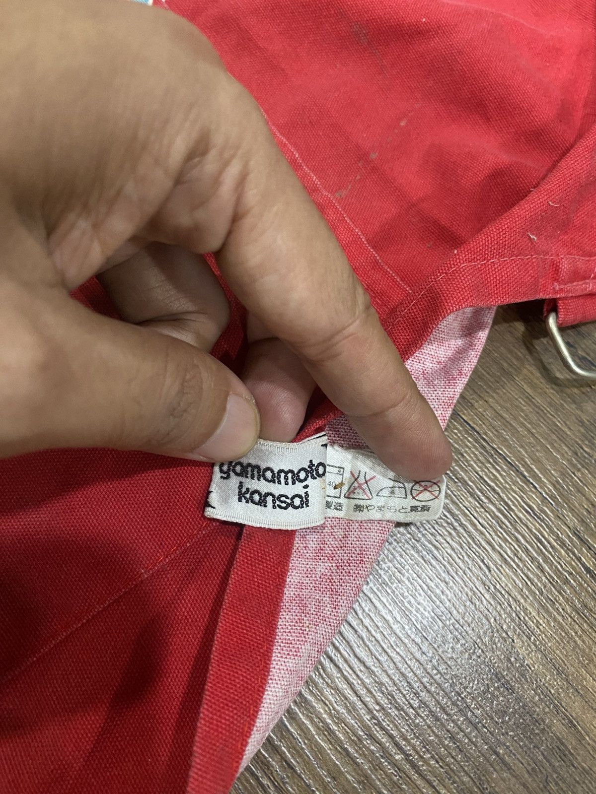 Kansai Yamamoto Vintage Kansai Yamamoto Cloth Apron Size ONE SIZE - 4 Thumbnail