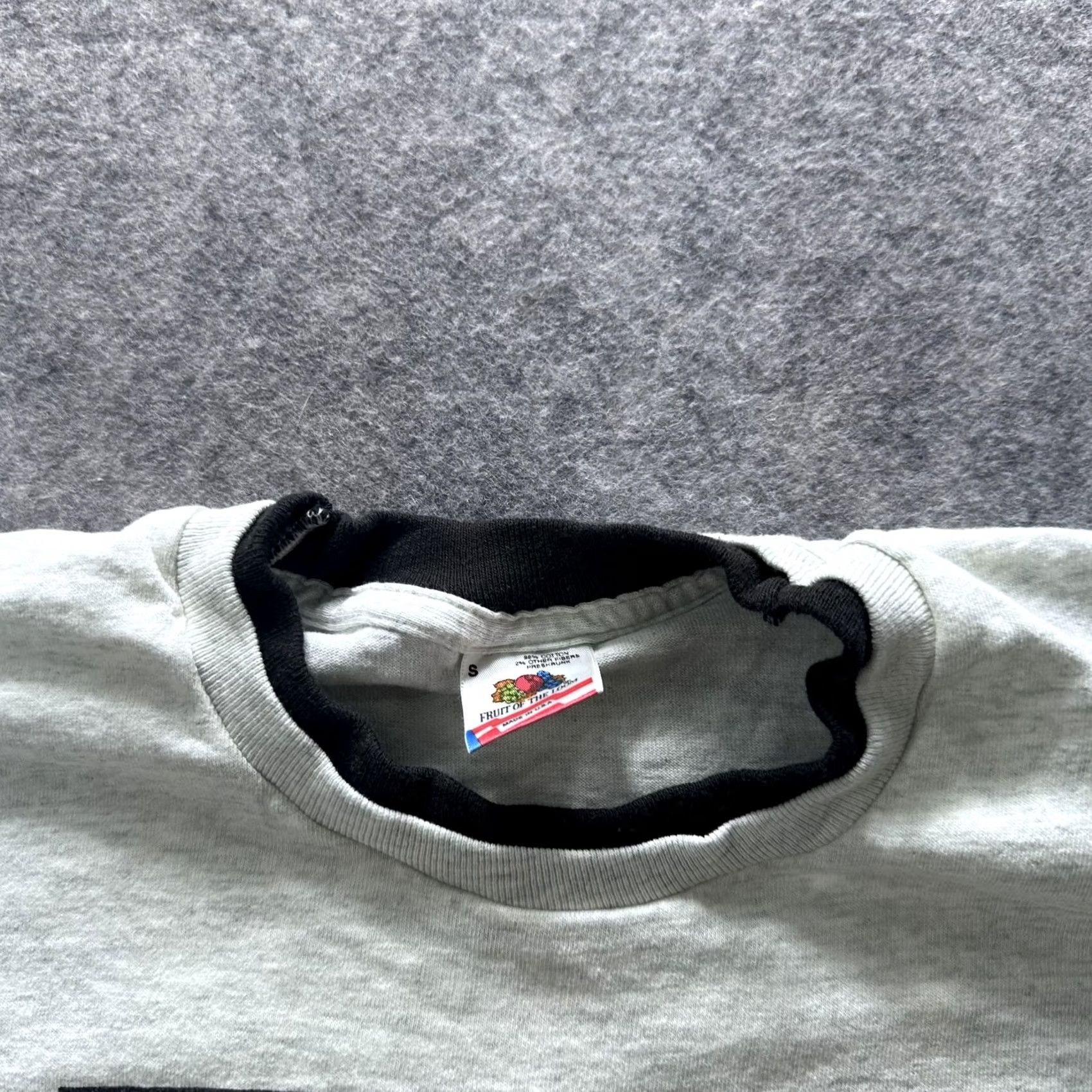 Fruit Of The Loom VINTAGE Fruit of the Loom Shirt Mens S Gray Panda Protect Forests Graphic Tee Size US S / EU 44-46 / 1 - 3 Thumbnail