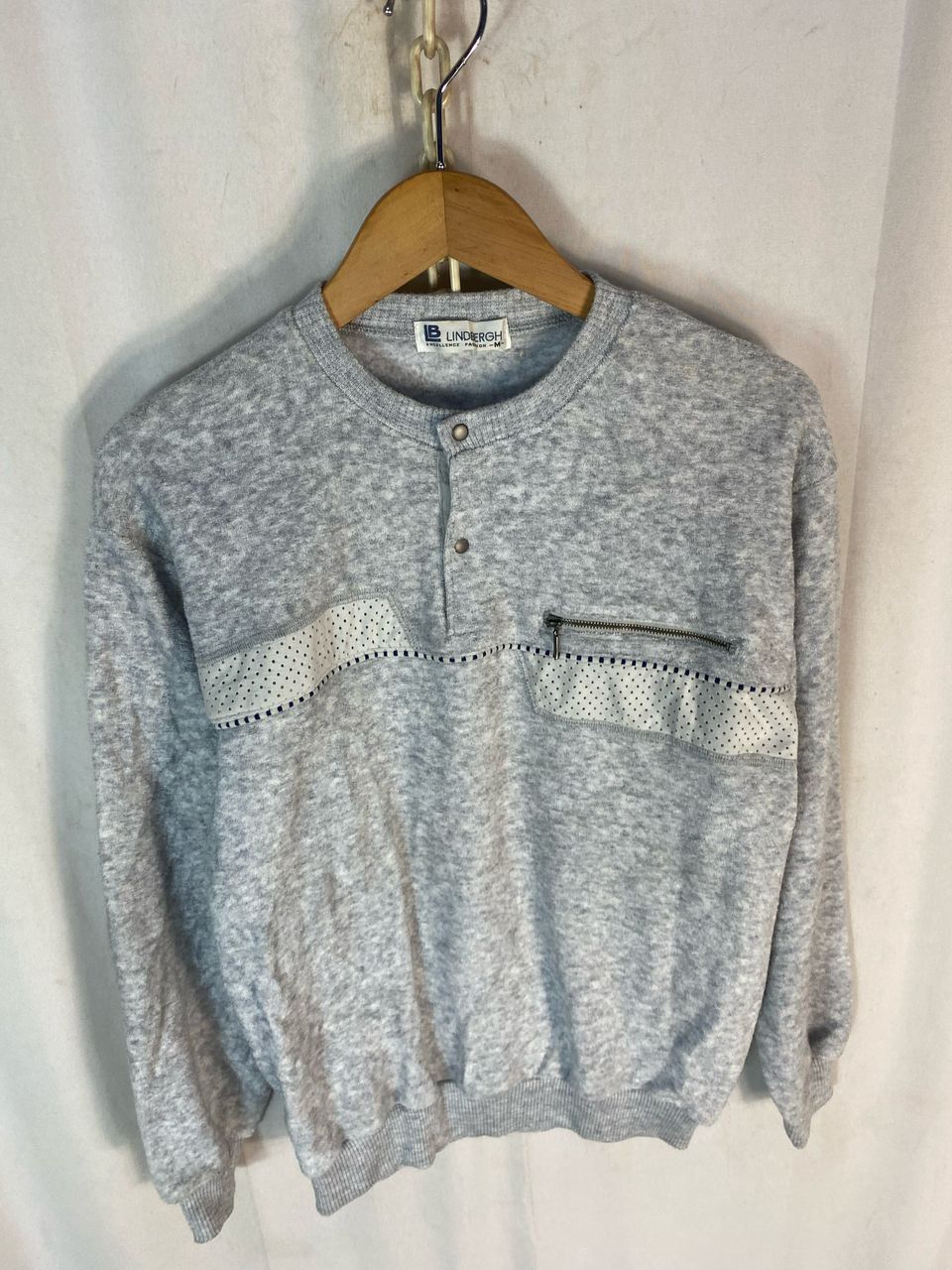 Japanese Brand × Lindbergh × Vintage Vintage Lindbergh wool sweatshirt Size US M / EU 48-50 / 2 - 2 Thumbnail