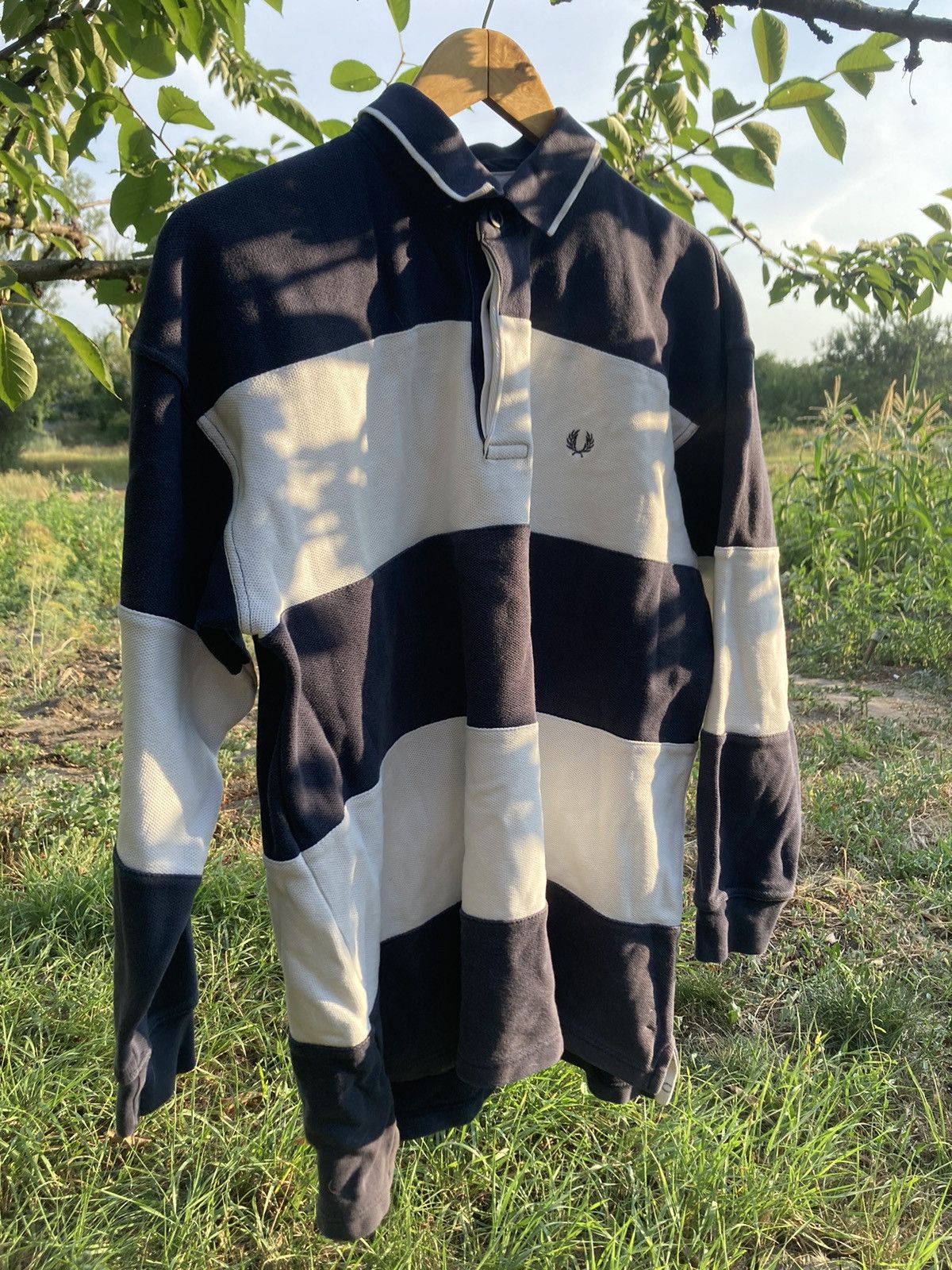 Fred Perry × Vintage Vintage Regby shirts Fred Perry M-L size Size US L / EU 52-54 / 3 - 1 Thumbnail