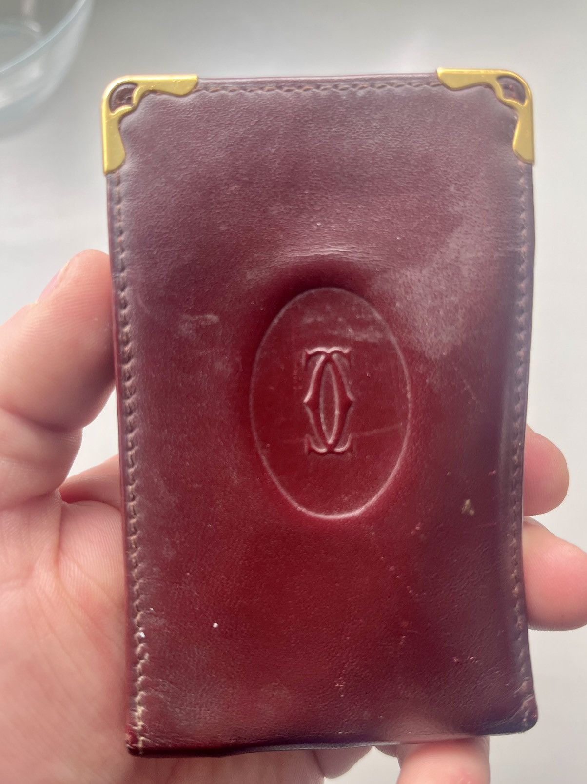 Cartier Cartier Must de Cartier burgundy cigarette case/wallet/ Size ONE SIZE - 9 Thumbnail