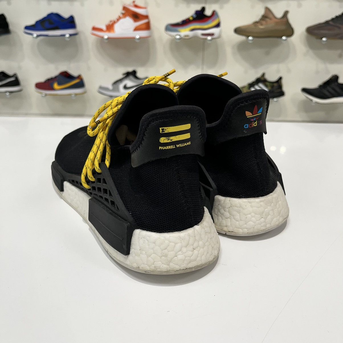 Adidas × Pharrell Adidas NMD HU Pharrell Human Species Black Size US 11 / EU 44 - 4 Thumbnail