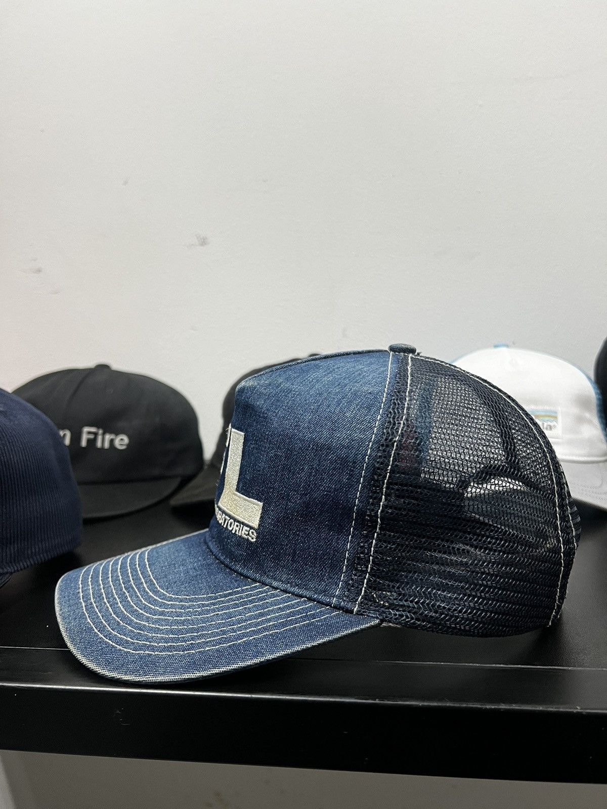 Futura × Japanese Brand VTG Futura Laboratories Trucker Cap Size ONE SIZE - 6 Thumbnail