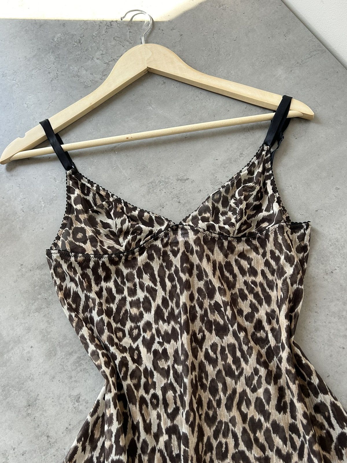 Dolce & Gabbana Dolce & Gabbana intimo lace leopard sexy nightdress coquette Size S / US 4 / IT 40 - 5 Thumbnail