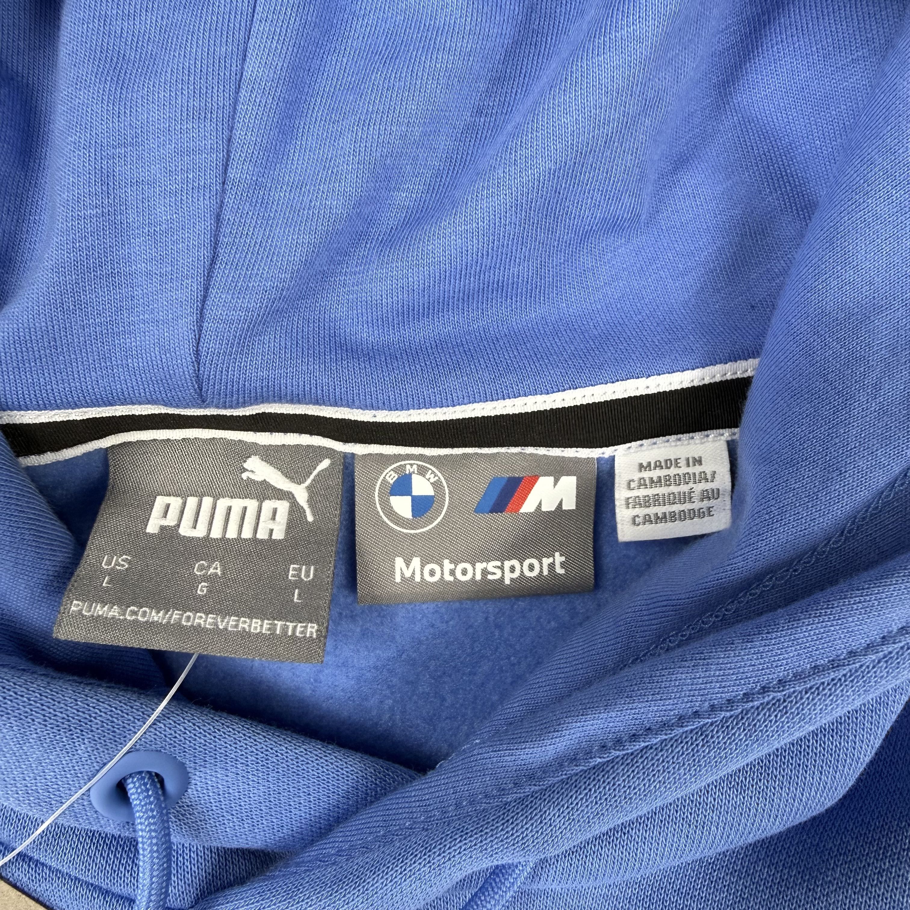 Puma Puma BMW Motorsport Hoodie Mens Graphic Logo Sweatshirt Size US L / EU 52-54 / 3 - 5 Thumbnail