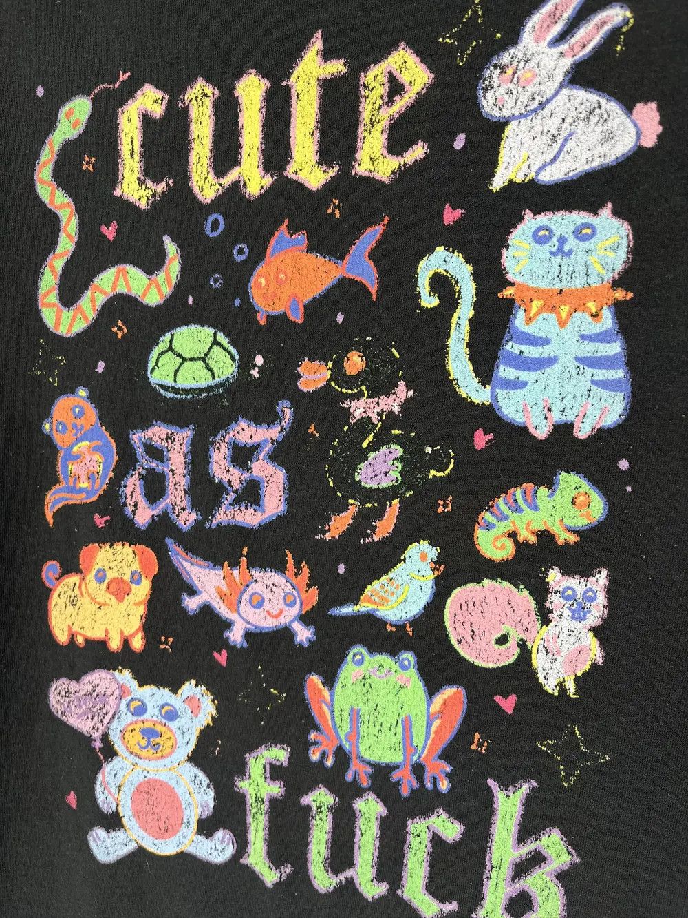 Band Tees Vintage Y2K Adult “ Cute As Fuck” Promo Humor Tee Size US M / EU 48-50 / 2 - 5 Thumbnail