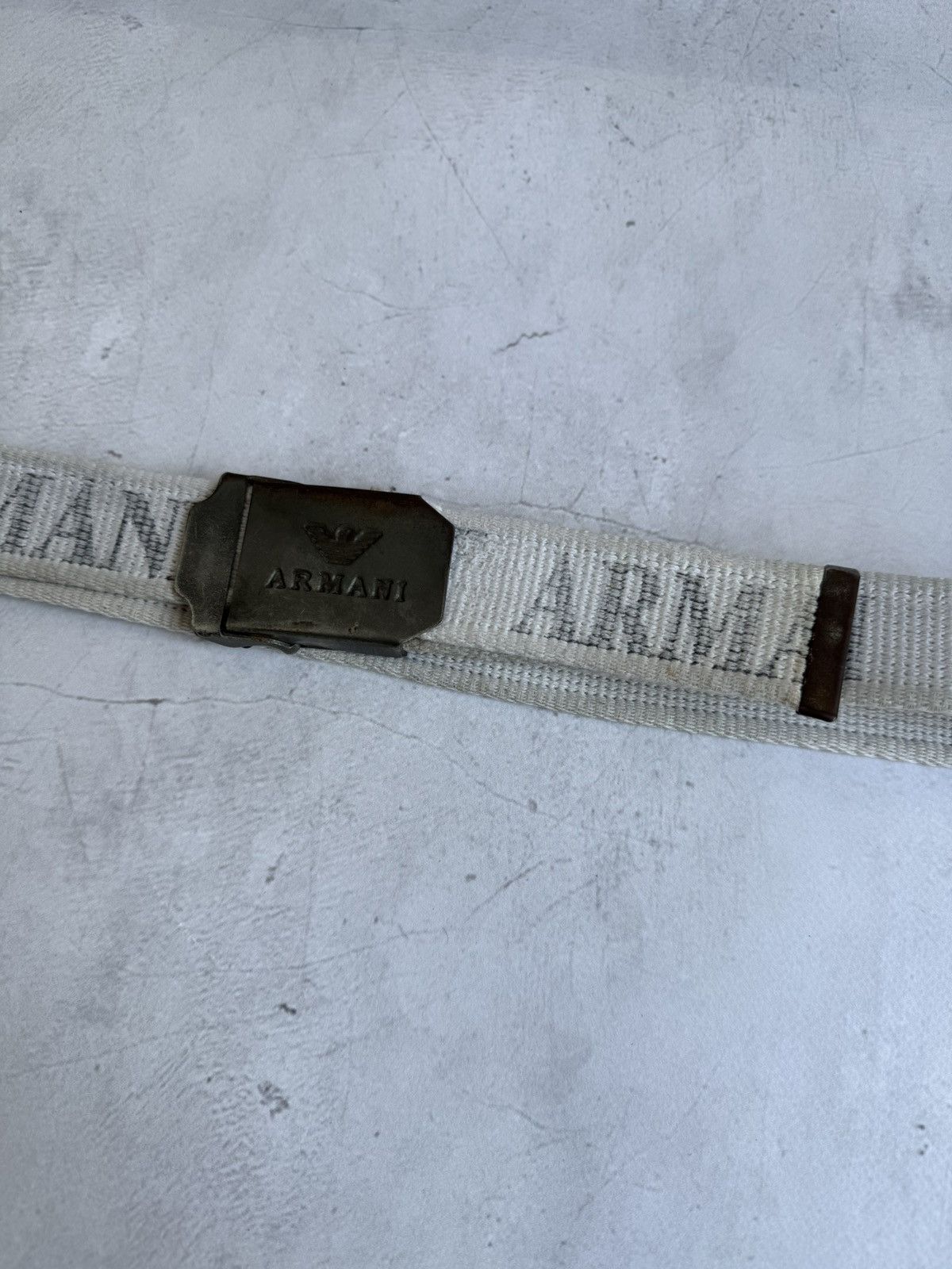 Armani Armani Belt Men’s Vintage 90s Size ONE SIZE - 3 Thumbnail