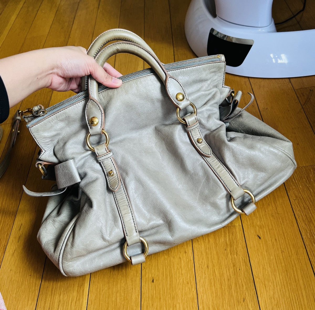Miu Miu Miu miu bow bag Size ONE SIZE - 3 Thumbnail