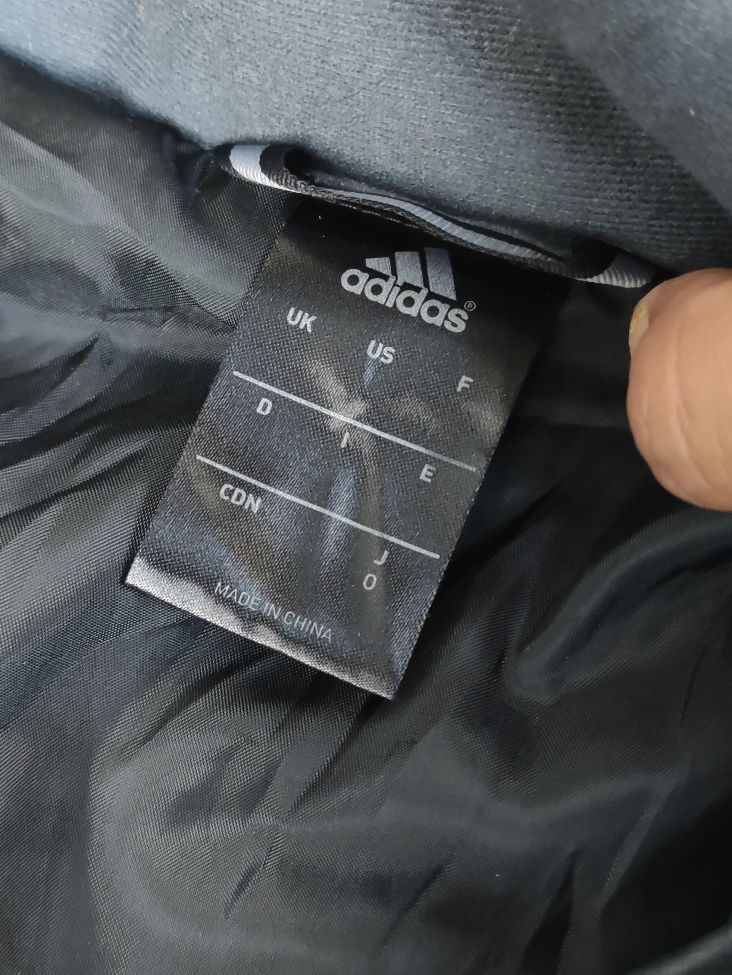 Adidas Adidas Black Down Jacket J035 Size US L / EU 52-54 / 3 - 2 Thumbnail
