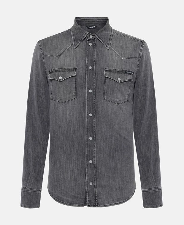 Dolce & Gabbana Denim shirt Size 40R - 1 Preview