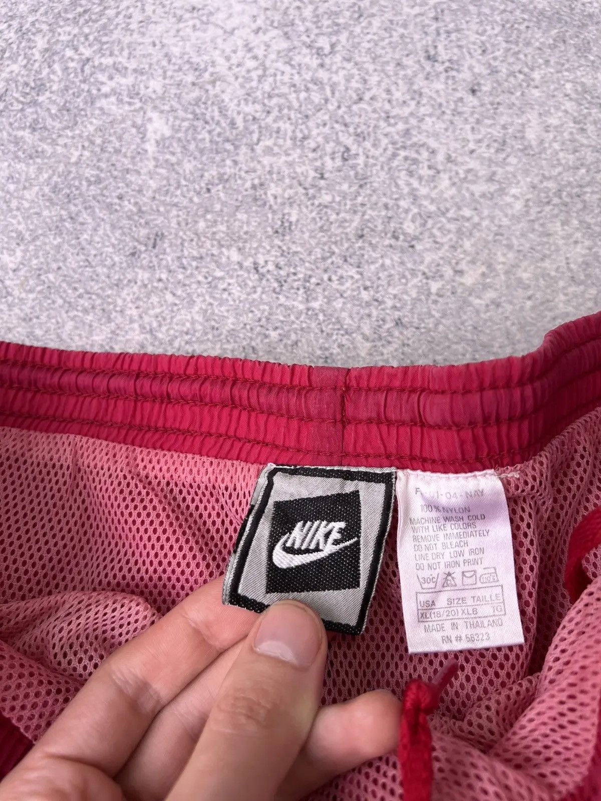 Nike × Vintage Vintage Nike 90s style shorts big logo swoosh Size US 35 - 6 Thumbnail