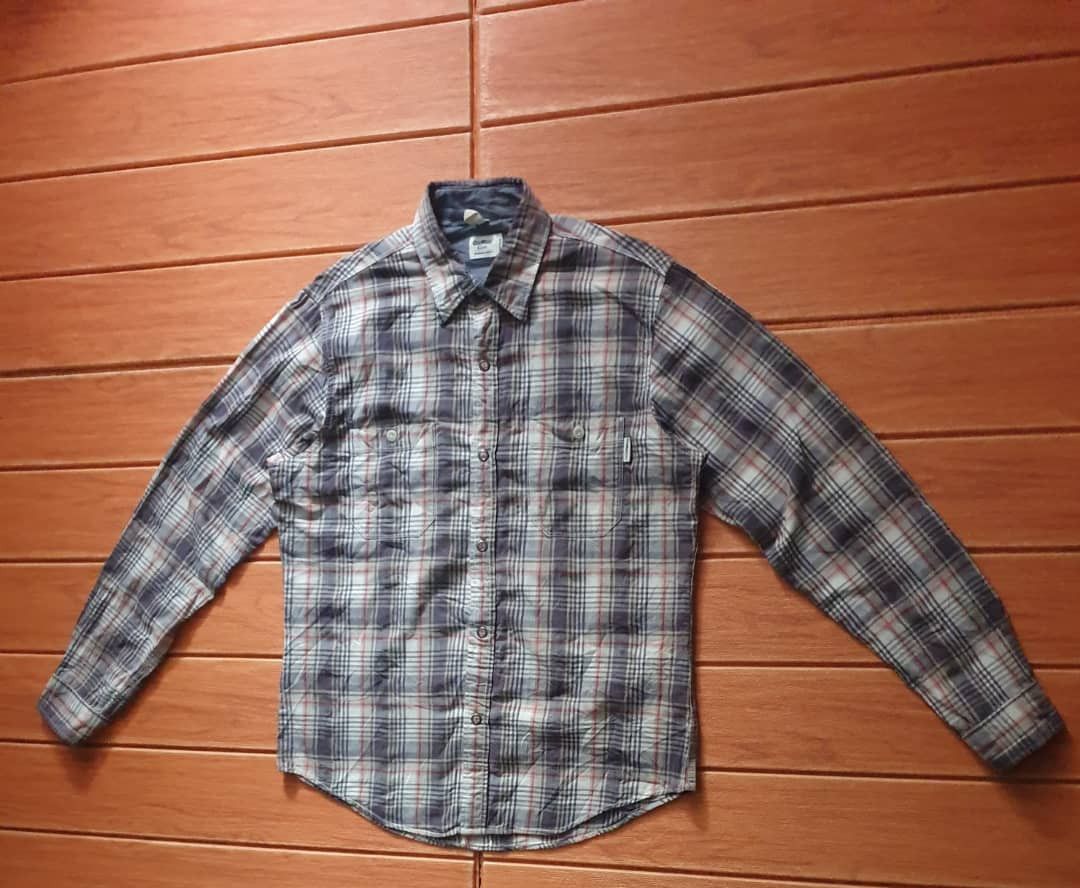 Japanese Brand 💥Oshkosh classic checkered chambray shirt Size US M / EU 48-50 / 2 - 3 Thumbnail