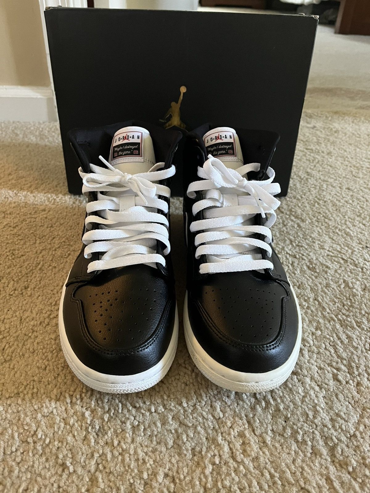 Jordan Brand × Nike Jordan 1 Mid Maybe I Destroyed the Game Size US 8.5 / EU 41-42 - 3 Thumbnail