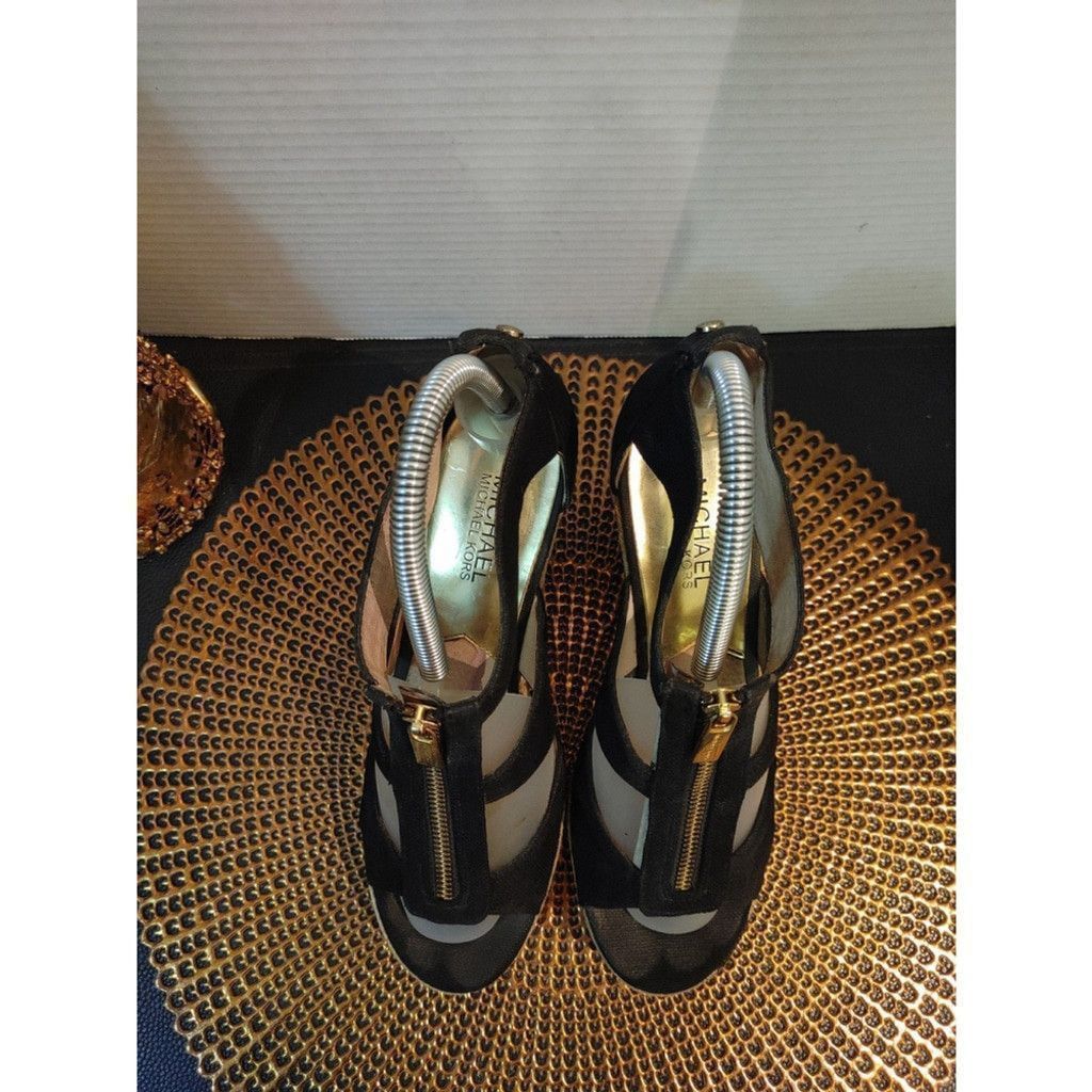 Michael Kors Michael Kors Berkley Wedge Sandals Size 8 Size US 8 / IT 38 - 3 Thumbnail