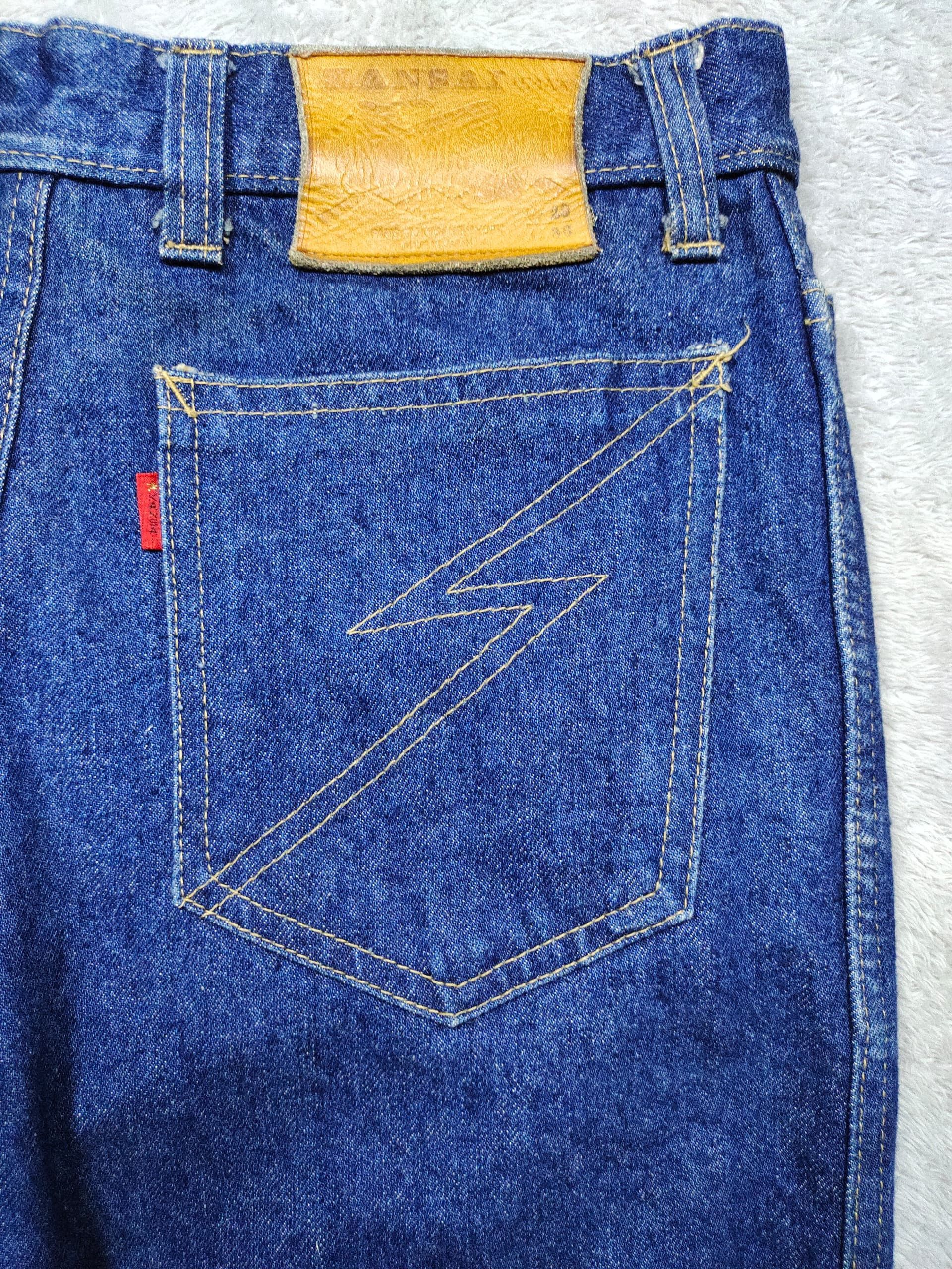 Kansai Yamamoto RARE VINTAGE KANSAI YAMAMOTO KANSAI JEANS PANTS Size 28" / US 6 / IT 42 - 8 Thumbnail