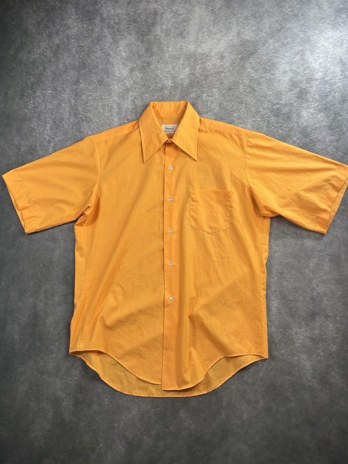 Vintage 1980s Vintage Shortsleeve Shirt Summer Highlighter Perma Pre Size US M / EU 48-50 / 2 - 2 Thumbnail