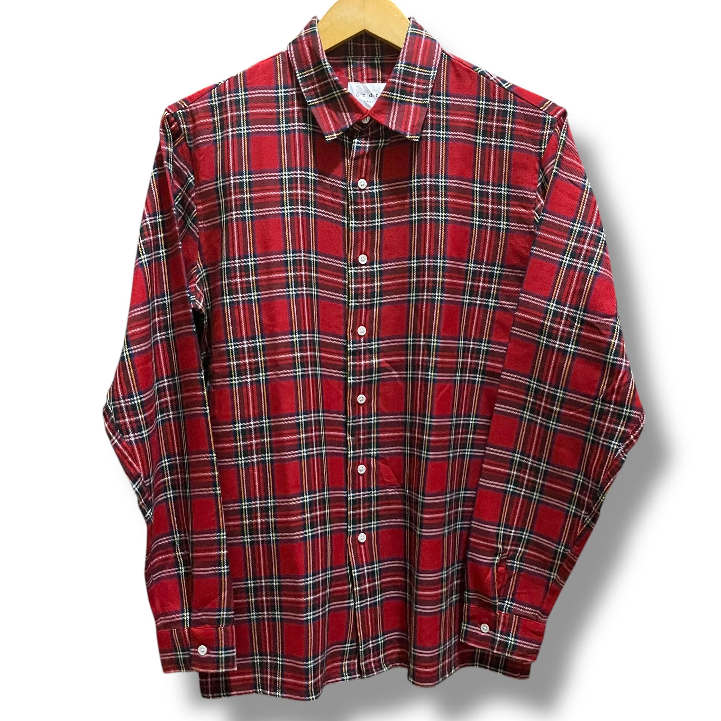 Designer × Sandro Sandro plaid tartan long sleeve button shirt Size US S / EU 44-46 / 1 - 1 Thumbnail