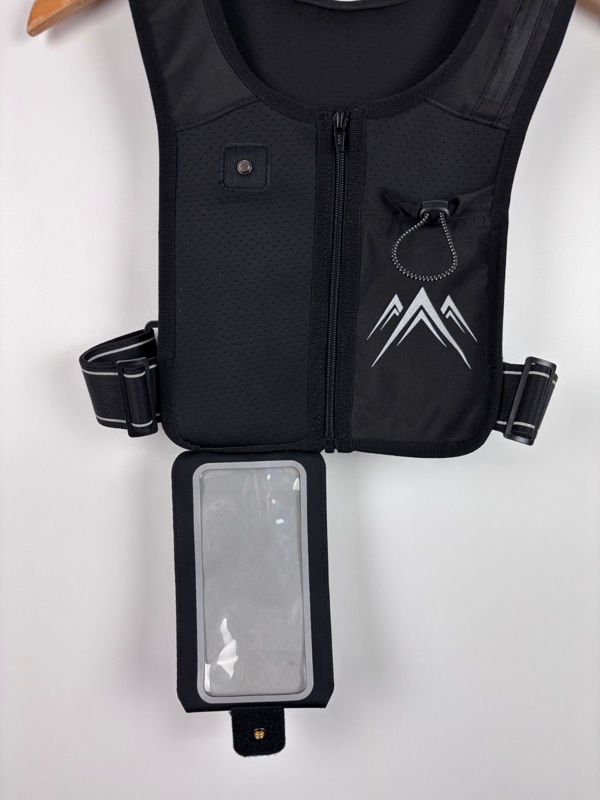 Other AMOSTEC Running Vest 5 Pockets Adjustable Waistband Unisex Size US M / EU 48-50 / 2 - 4 Thumbnail