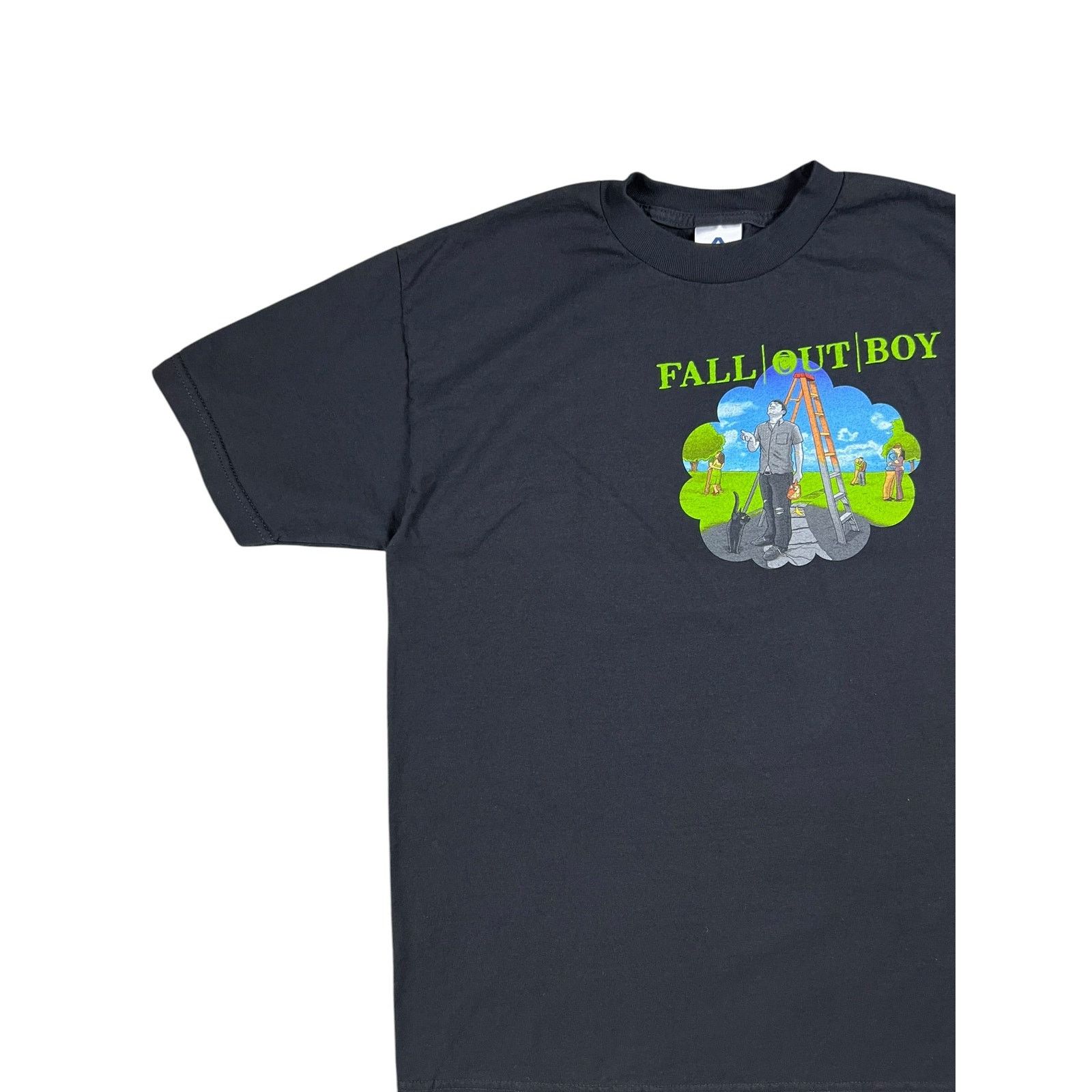 Band Tees × Vintage Y2K Fall Out Boy Black Clouds & Underage Tour band tee Size US M / EU 48-50 / 2 - 4 Thumbnail