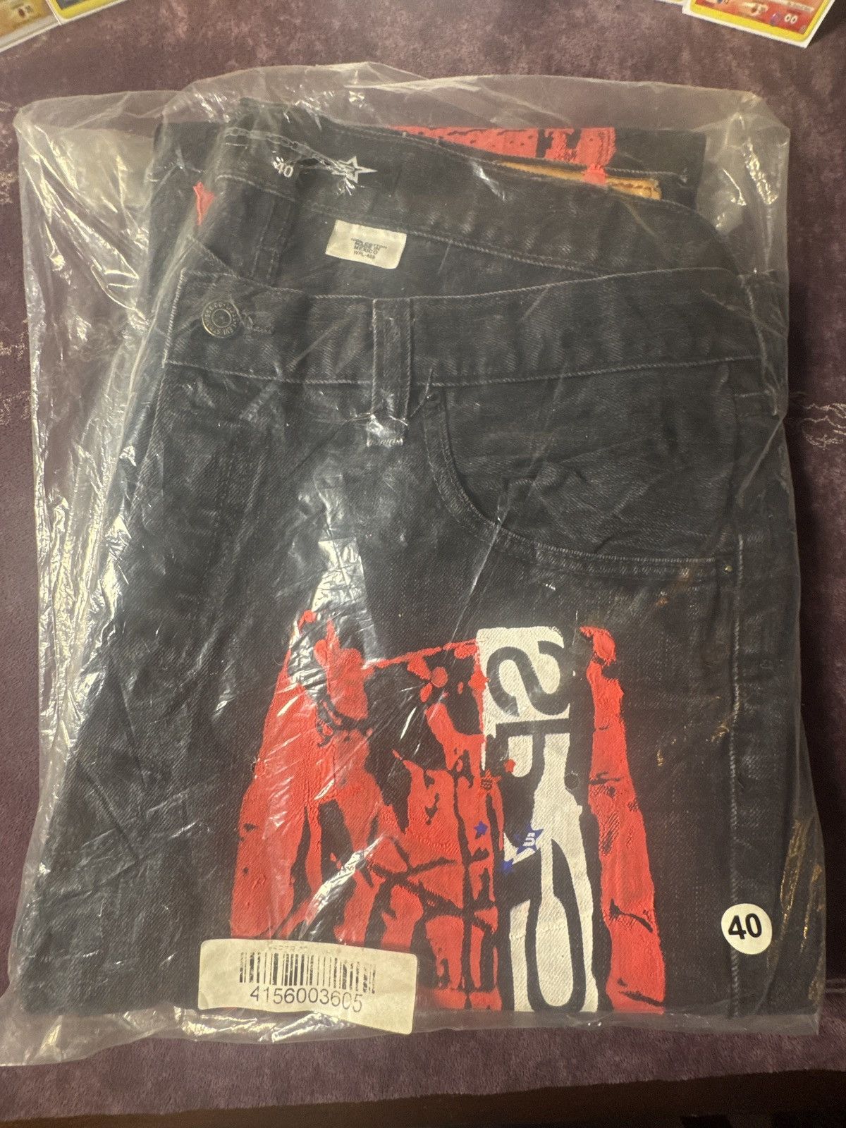 Levi's EXTREMELY RARE Vintage ‘21 Sp5der x Levi Motocross Denim Size US 40 / EU 56 - 9 Thumbnail