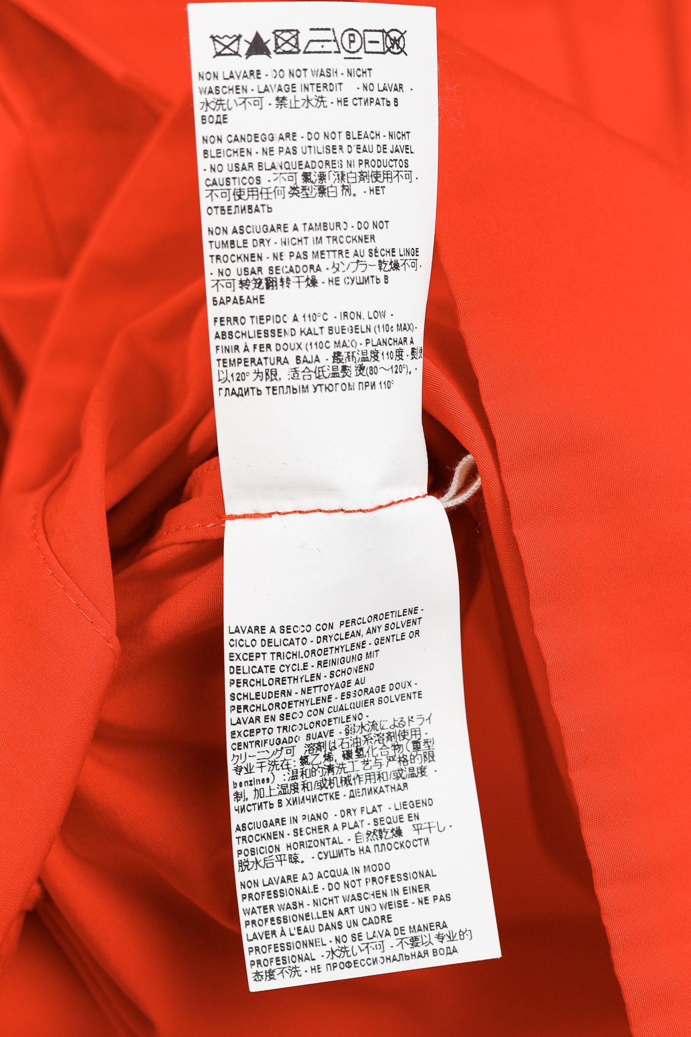 Marni Marni Red Cotton Poplin Short-Sleeve Shirt Dress Size M / US 6-8 / IT 42-44 - 10 Thumbnail