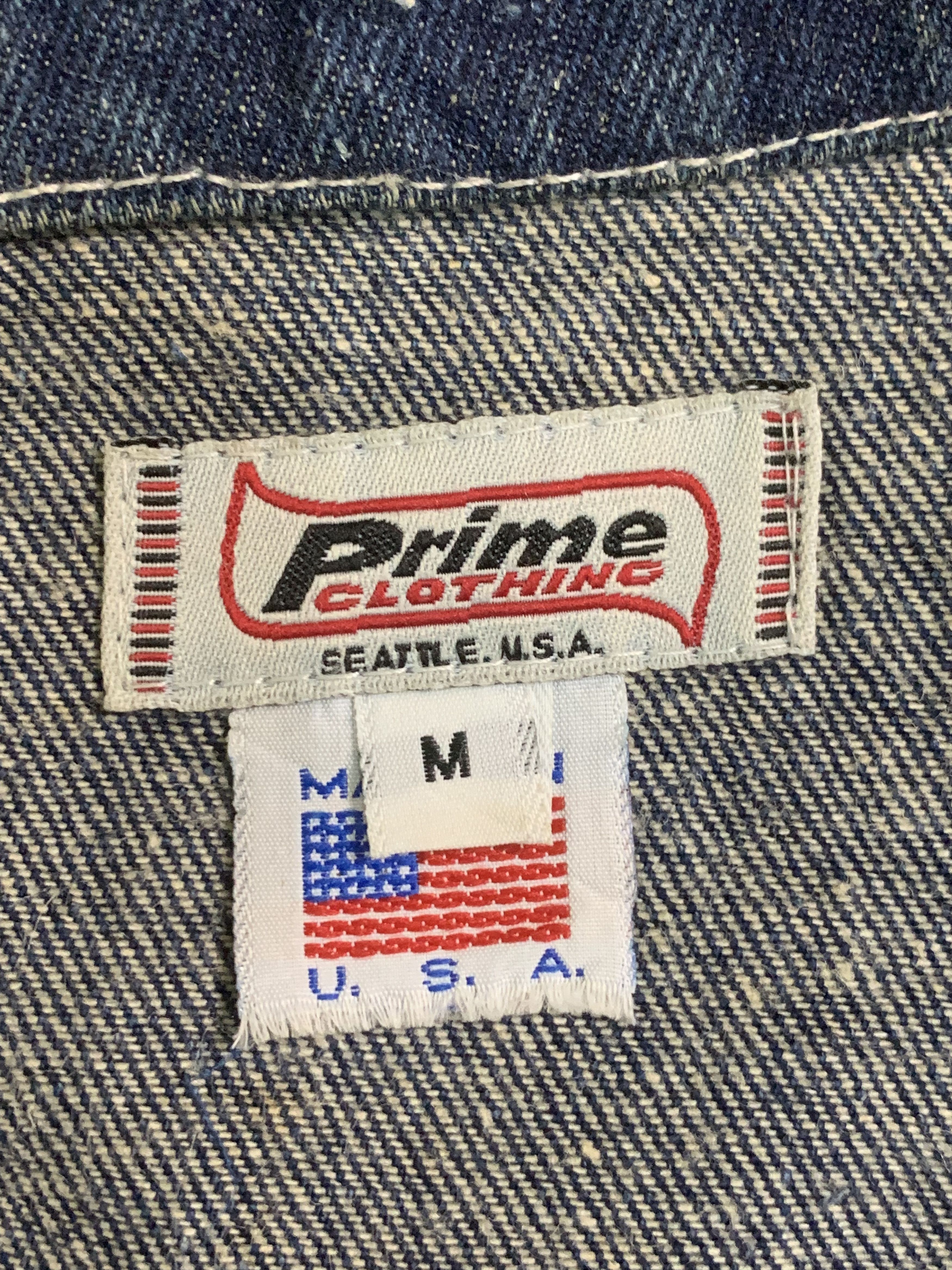 Vintage Rare Design Vintage Prime Hemp Chore Denim Jackets Size US M / EU 48-50 / 2 - 4 Thumbnail