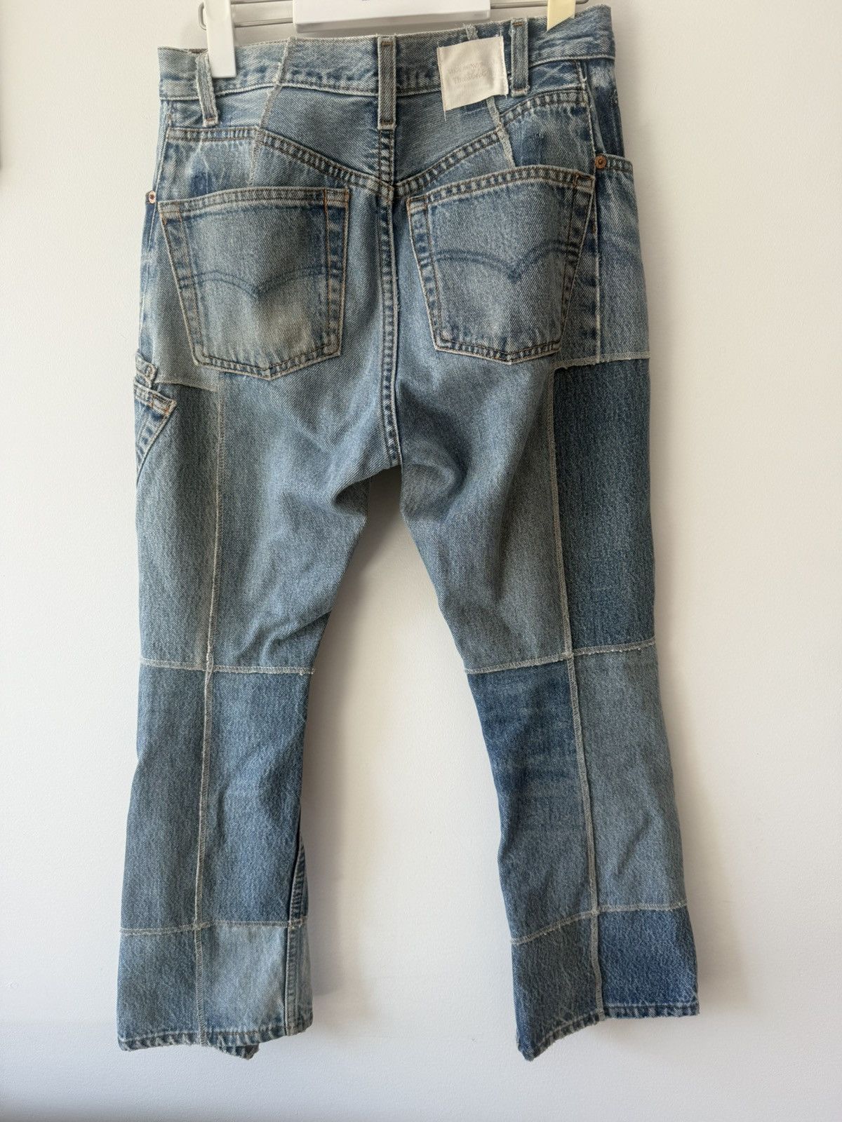 Takahiromiyashita The Soloist. the jean patchwork denim Size US 29 - 2 Thumbnail