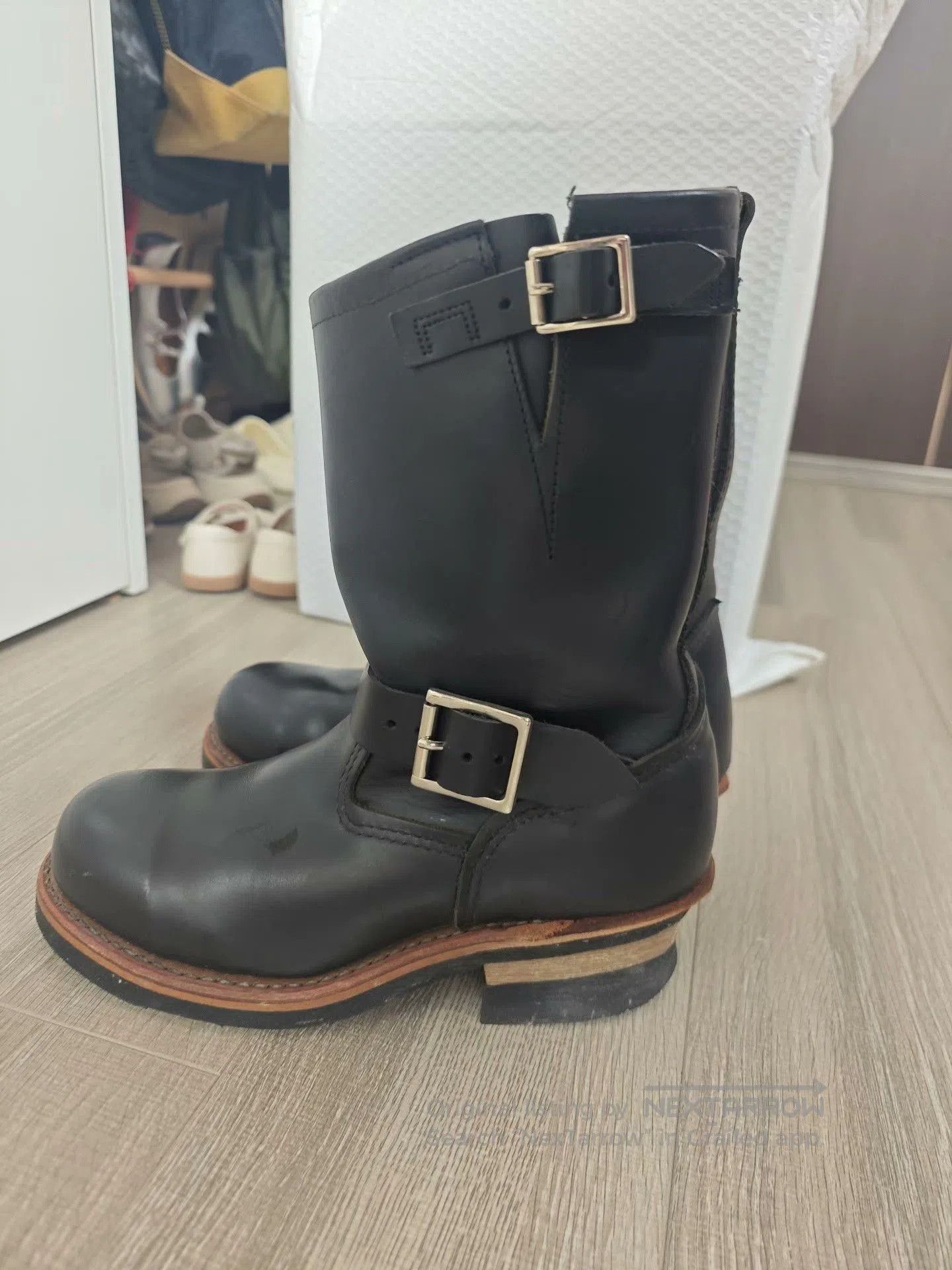Red Wing Red Wing Vintage 2268 Engineer Boots. Size US 6 / IT 36 - 1 Thumbnail