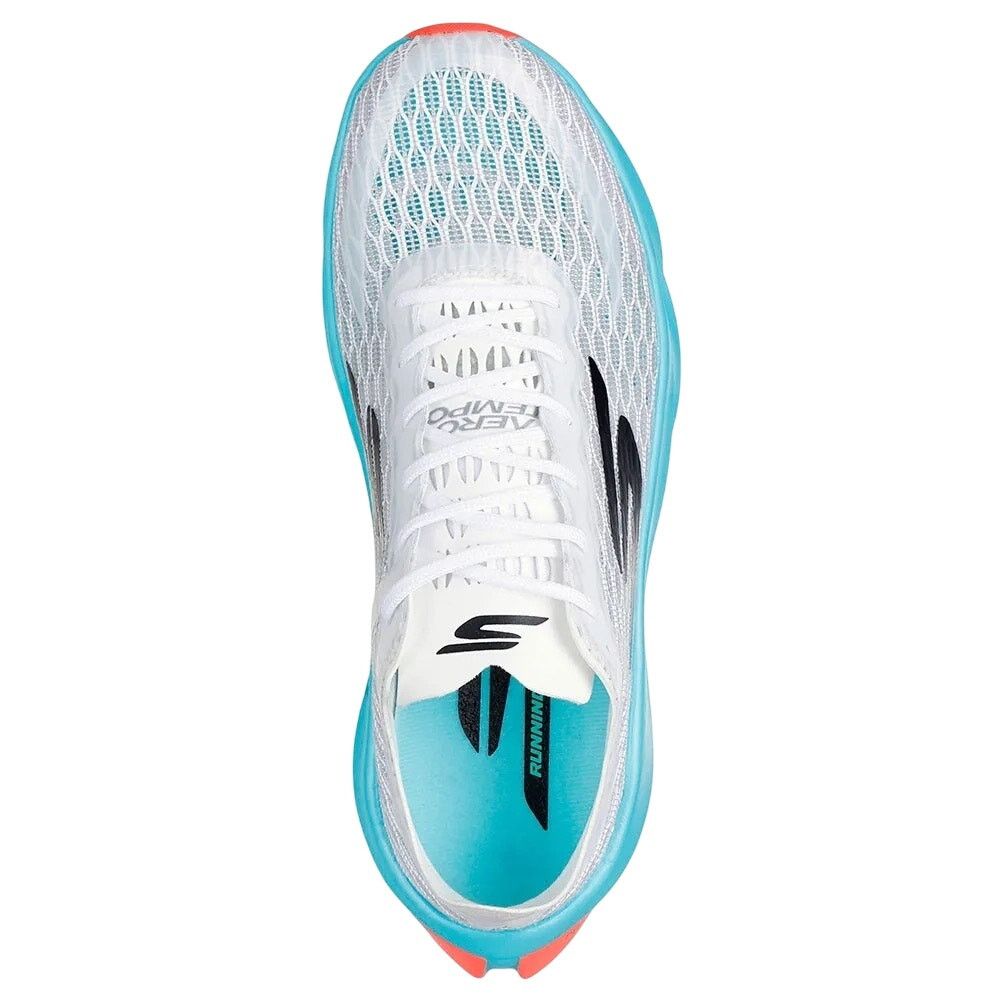 SKECHERS Skechers SKX Aero Tempo White Running Shoes Size 9W - New Size US 9 / IT 39 - 4 Thumbnail