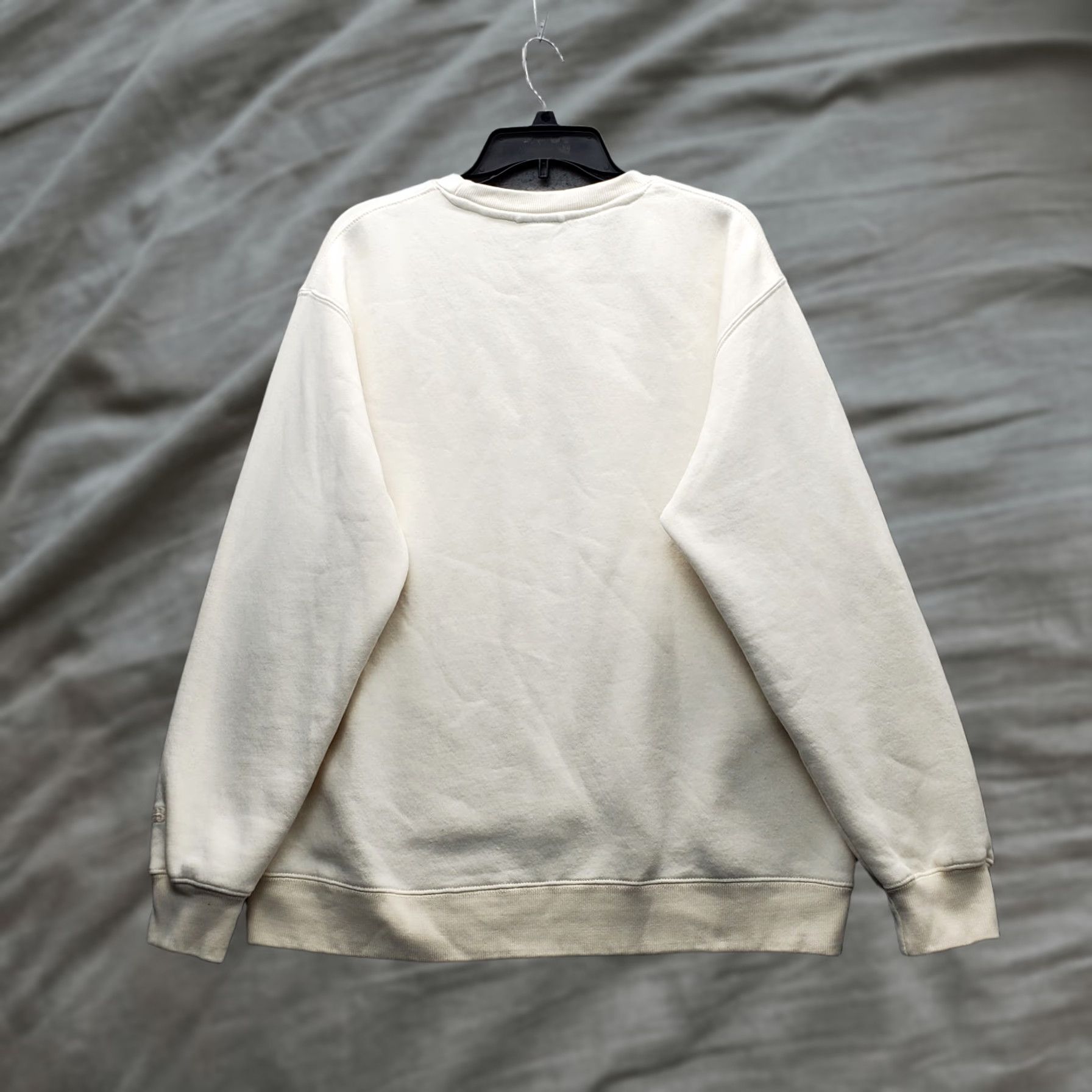 Vintage Pull&Bear Mens Sweatshirt Tan Cotton Fleece Lined Long Sleeve Pullover M Size Clothing Shirt Size US M / EU 48-50 / 2 - 1 Thumbnail