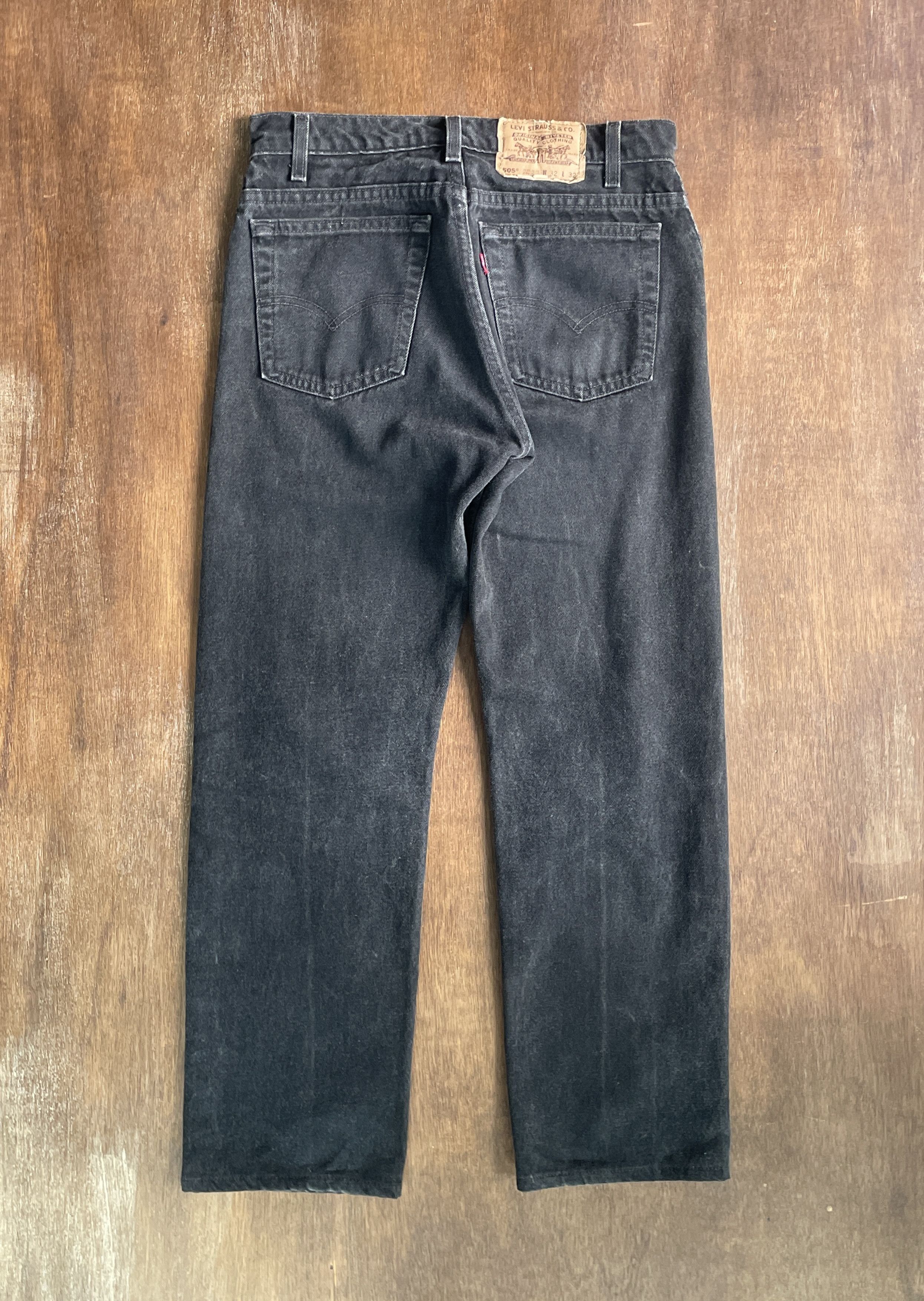 Levi's LEVI'S Super Black 505 Made in USA Size US 30 / EU 46 - 8 Thumbnail