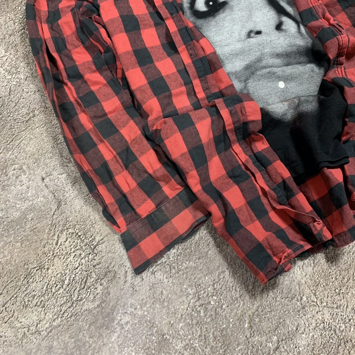 Flannel vintage flannel plaid shirt checkered streetwear 90s Y2K Size US XL / EU 56 / 4 - 2 Thumbnail