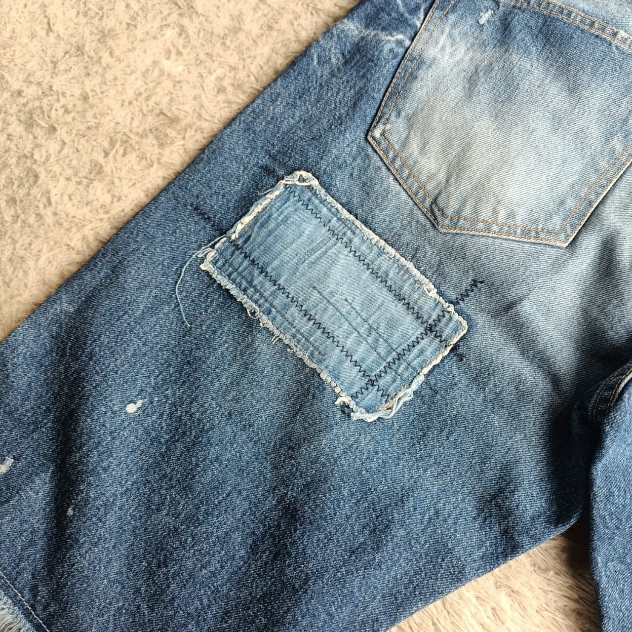 Fragment Design × Vanquish Denim by Vanquish fragment design patchwork selvedge Size US 30 / EU 46 - 16 Thumbnail