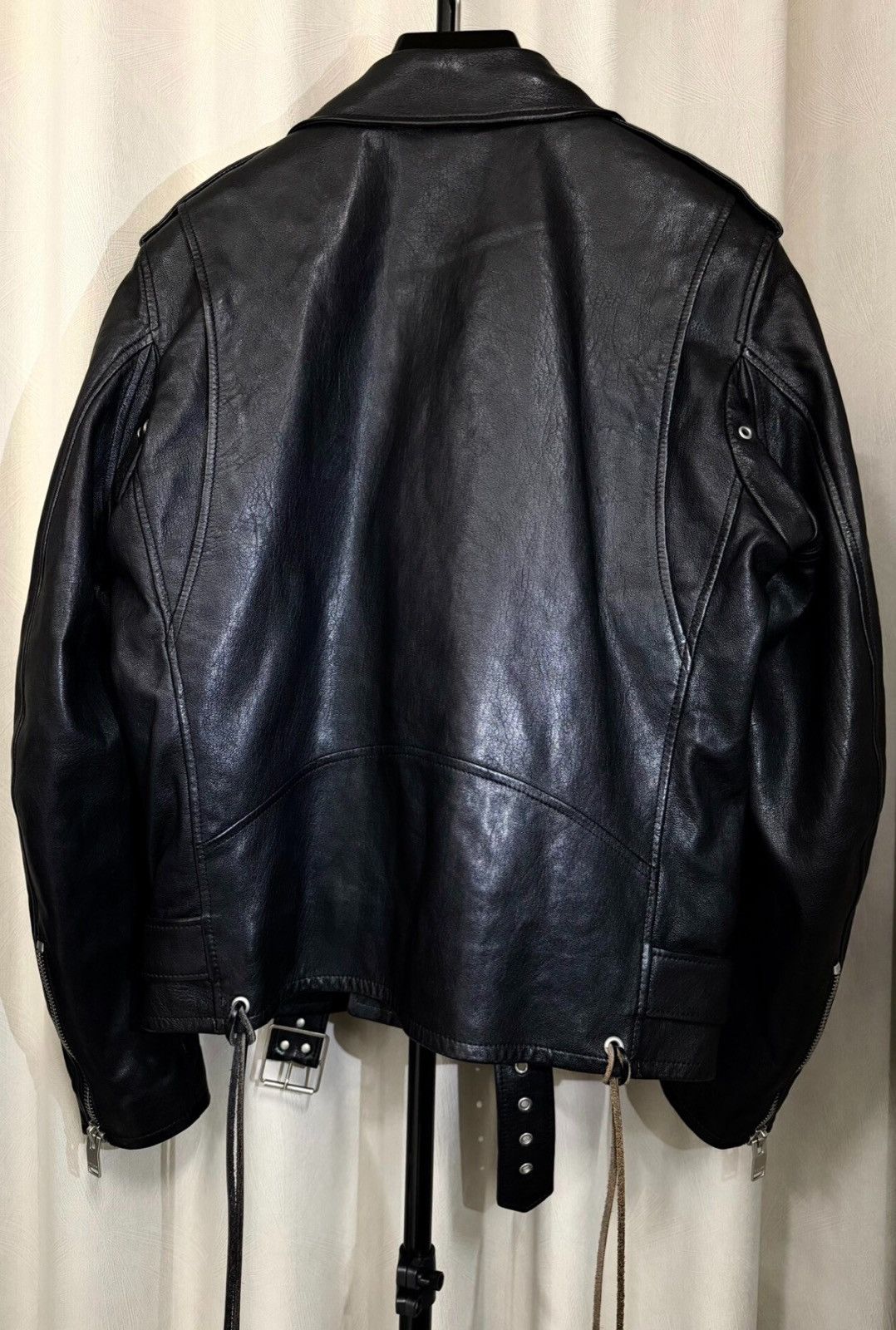 Saint Laurent Paris Saint Laurent SLP 2014FW L17 Moto Leather Jacket Size US M / EU 48-50 / 2 - 2 Thumbnail