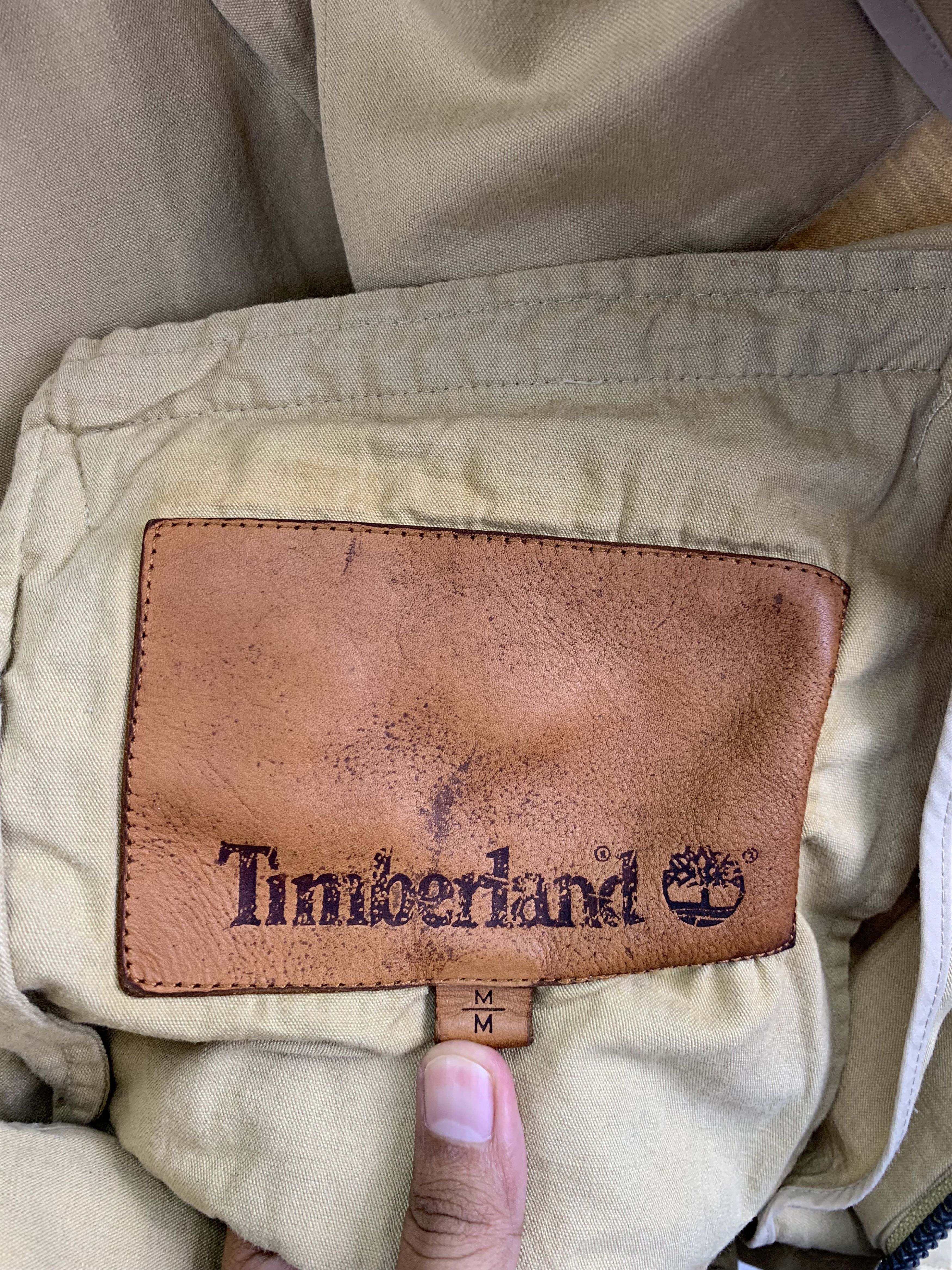 Timberland Vintage Timberland Zipper Denim Jacket J0957 Size US M / EU 48-50 / 2 - 9 Thumbnail