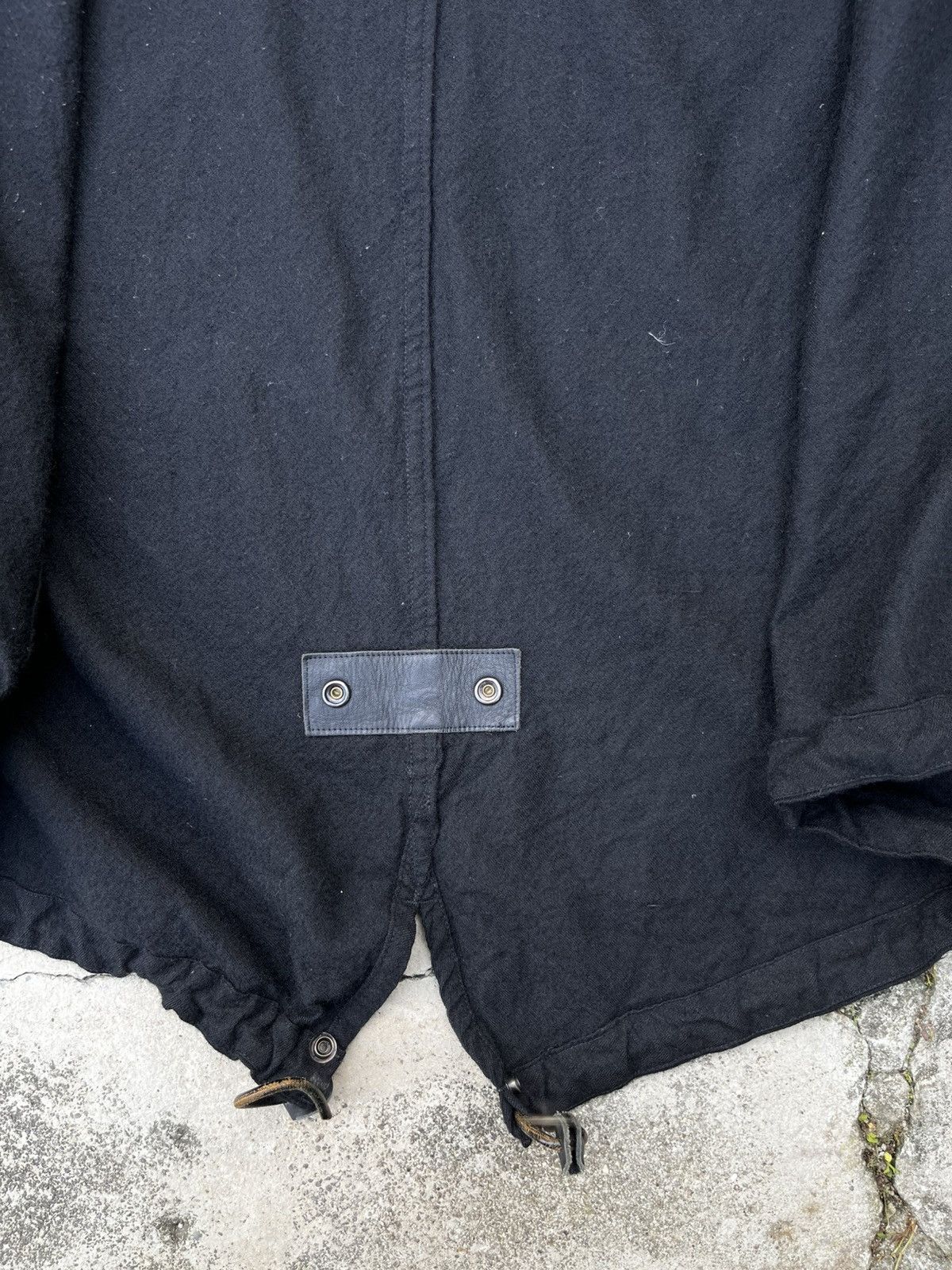 Yohji Yamamoto VERY RARE🔥 YOHJI YAMAMOTO 03AW DOUBLE-SIDED WOOL COAT Size US L / EU 52-54 / 3 - 11 Thumbnail