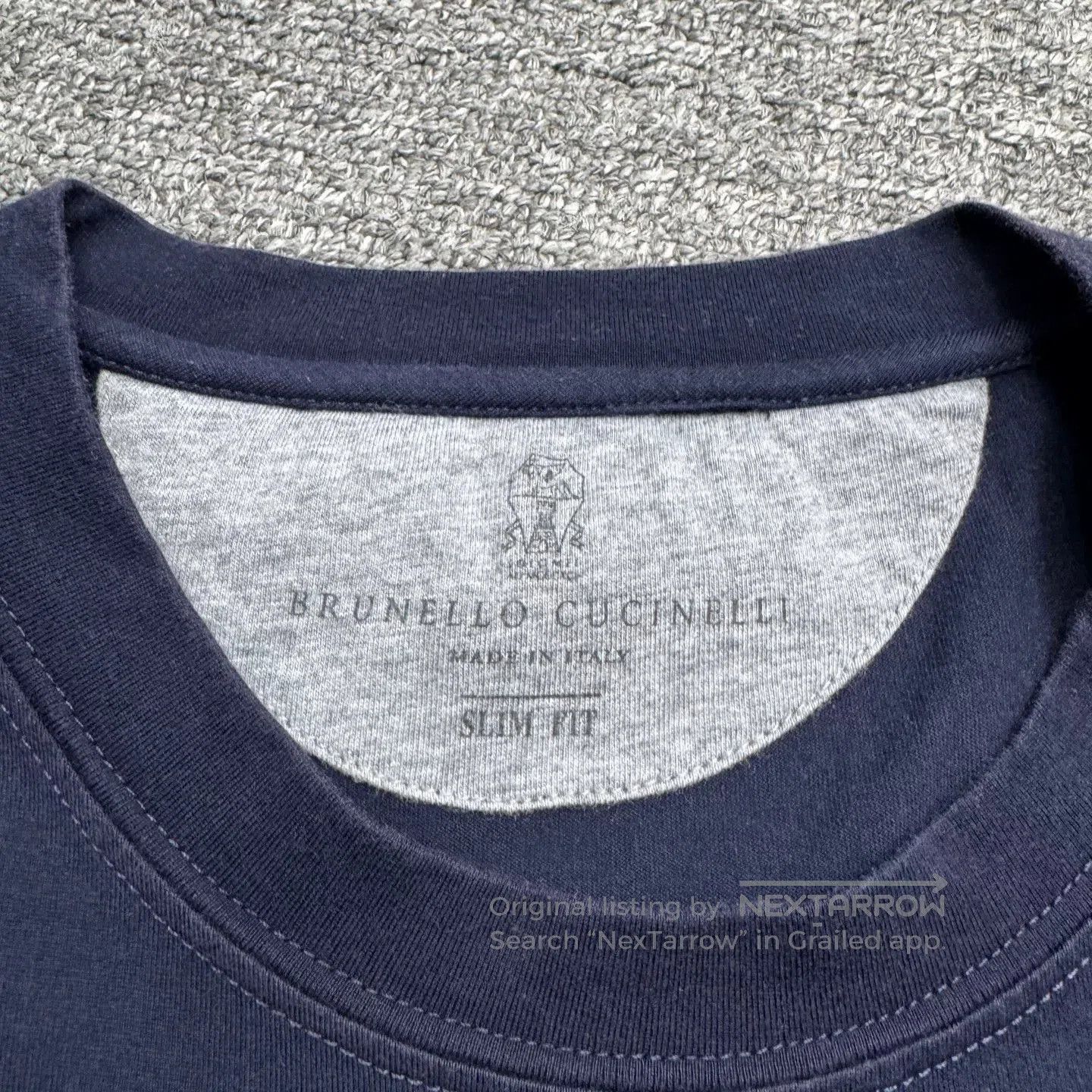 Brunello Cucinelli Brunello Cucinelli Striped Short-Sleeve Top. Size US S / EU 44-46 / 1 - 2 Thumbnail