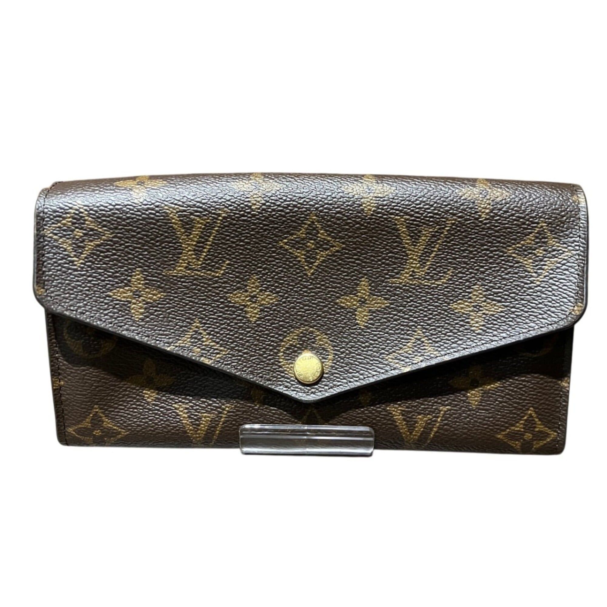 Louis Vuitton Louis Vuitton Portefeuille Sarah Long Wallet, Monogram Leather, M60531 Size ONE SIZE - 1 Thumbnail