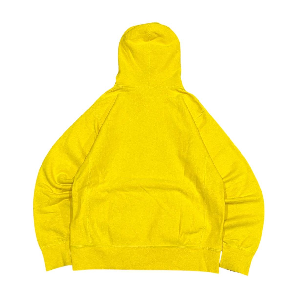 Supreme FW2017 Supreme Bursh Logo Pullover Hooded Yellow Size US M / EU 48-50 / 2 - 6 Thumbnail